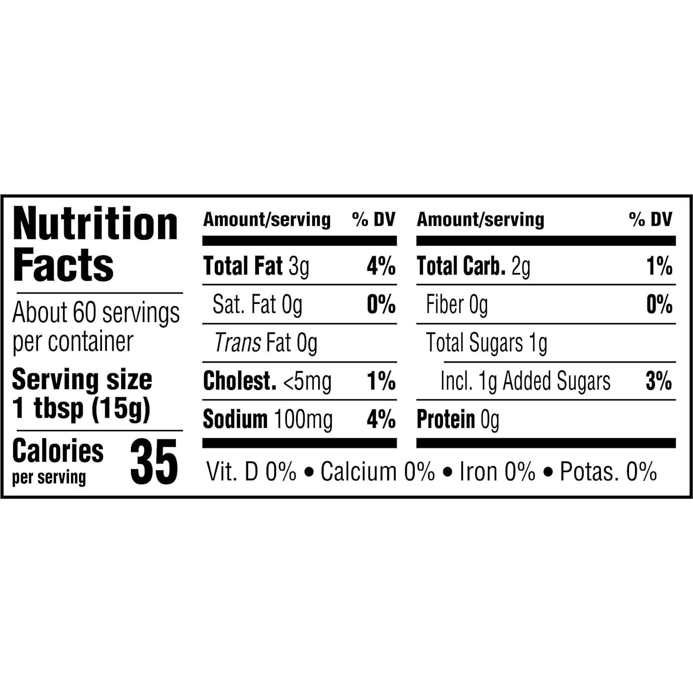 Aderezo tipo mayonesa Miracle Whip 850g - Bajo en carbohidratos