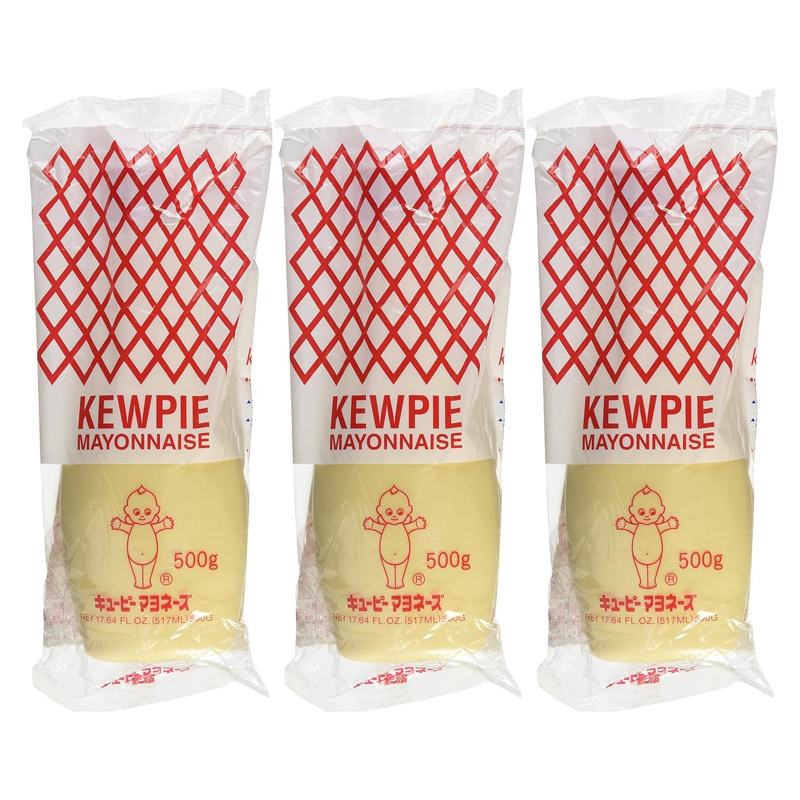 Mayonesa Kewpie Japonesa 500 g - Paquete de 3 Tubos