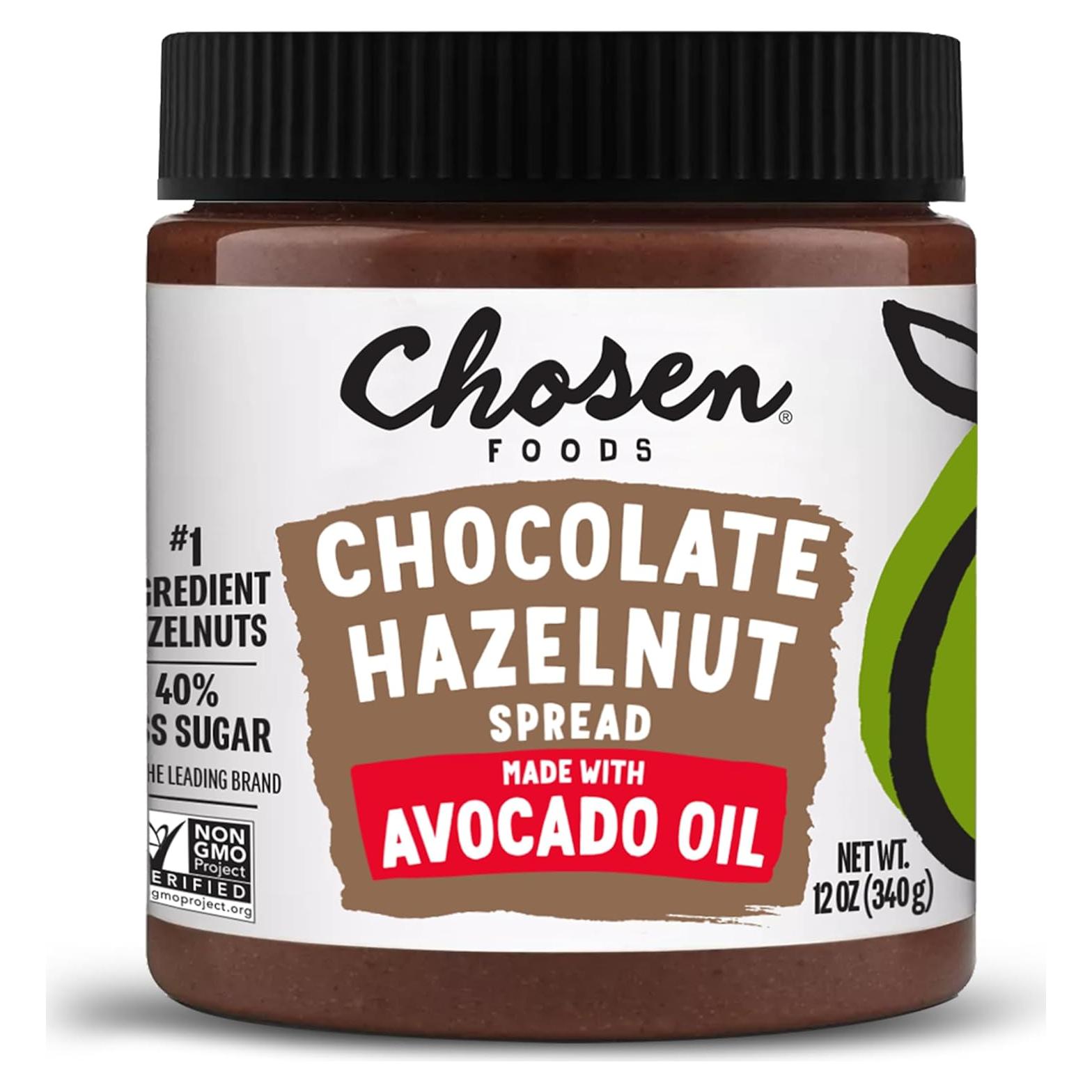 Crema de Chocolate y Avellanas Elegido Alimentos 340 g Vegana