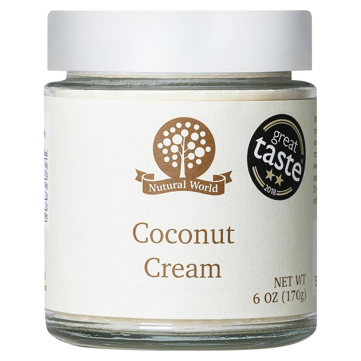Crema de Coco Nutural World 170g - Vegana y Sin Azúcar