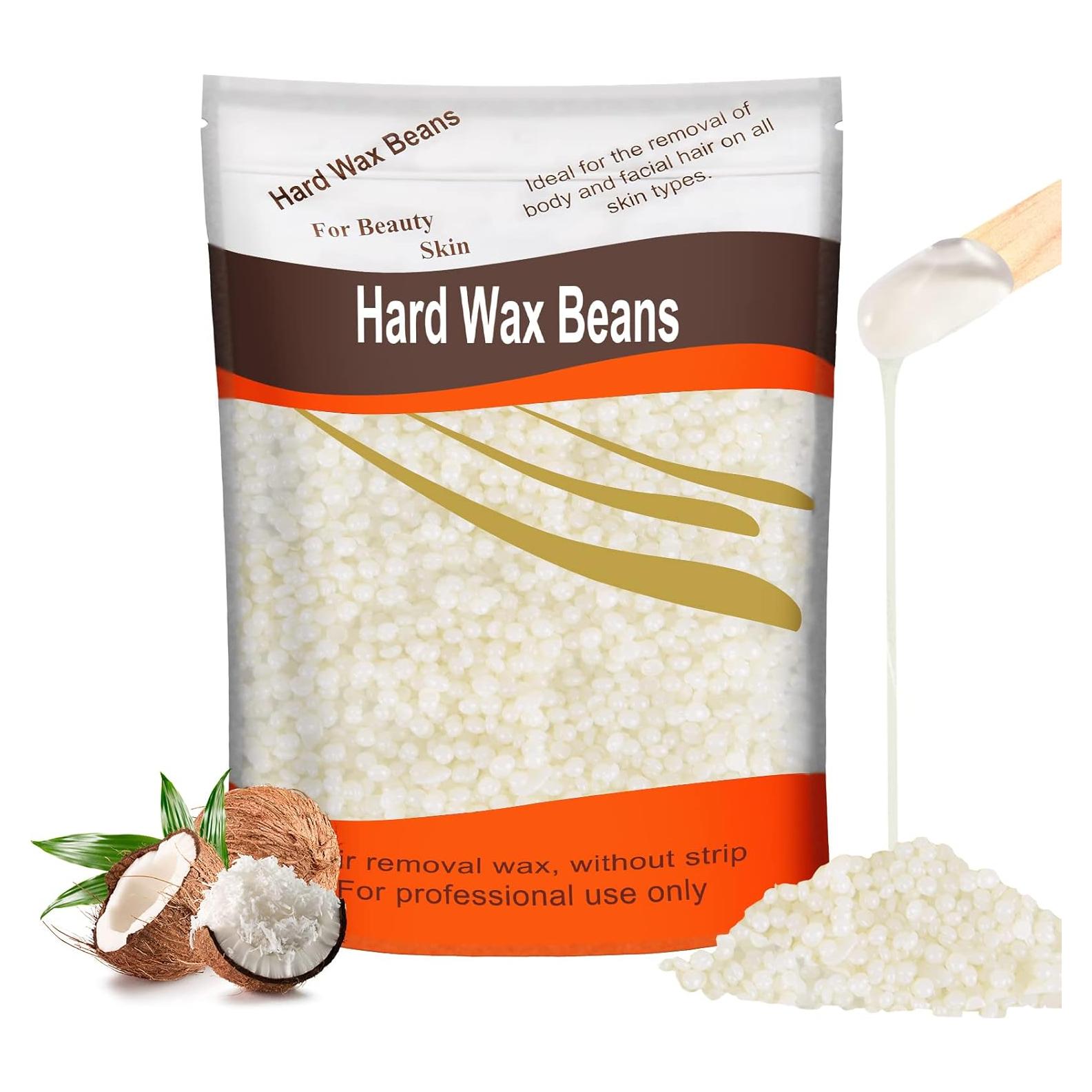 Perlas de Cera Dura Yovanpur Coco 300g para Depilación Indolora