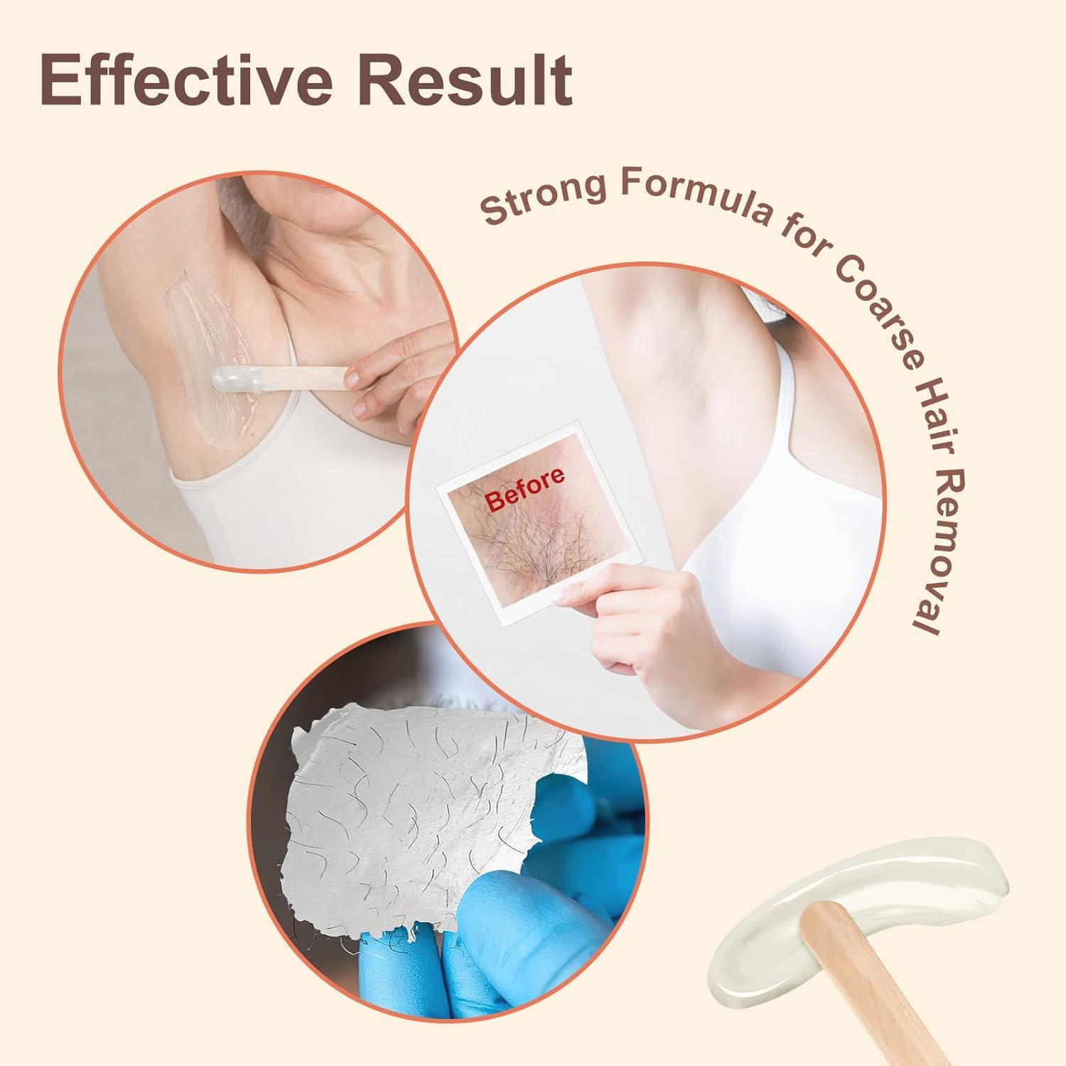 Perlas de Cera Dura Yovanpur Coco 300g para Depilación Indolora