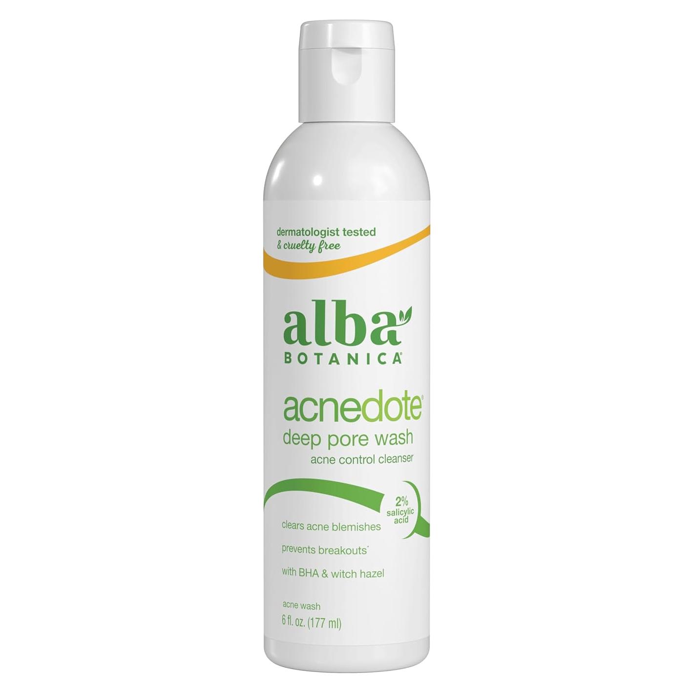 Alba Botanica Acnedote Lavado Profundo de Poros 170 g