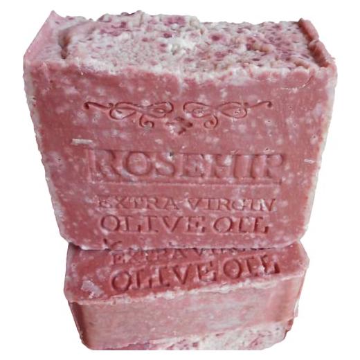 Jabón Natural Vegano de Abuela - Rosa Mosqueta y Oliva 198g