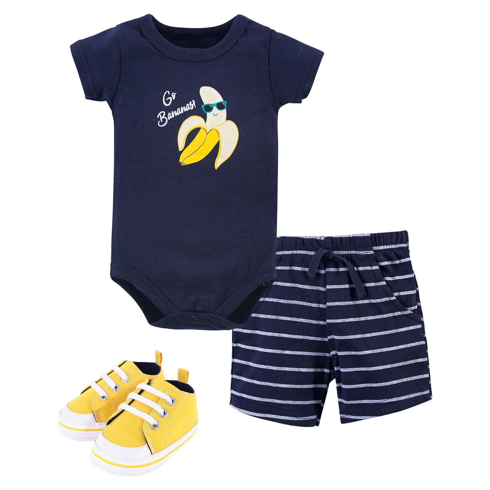 Conjunto de Ropa para Bebé Unisex Hudson Baby 0-3 Meses
