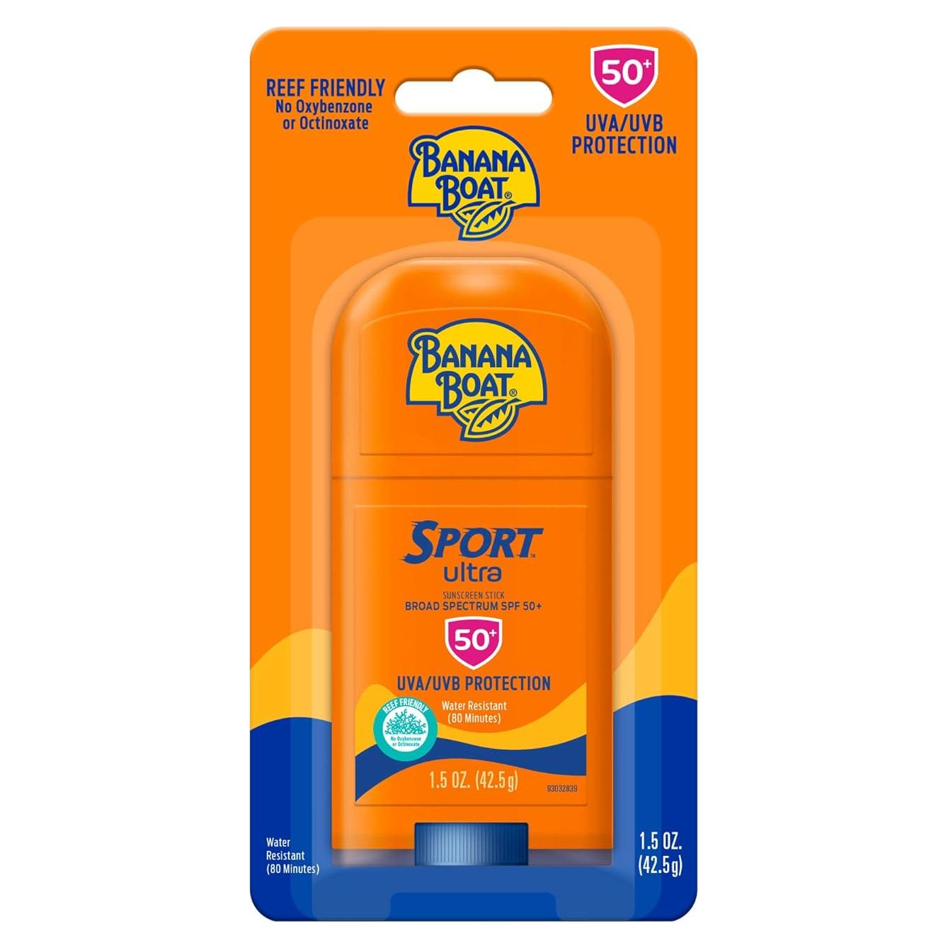Bloqueador Solar en Barra Banana Boat SPF 50+ 42.5g