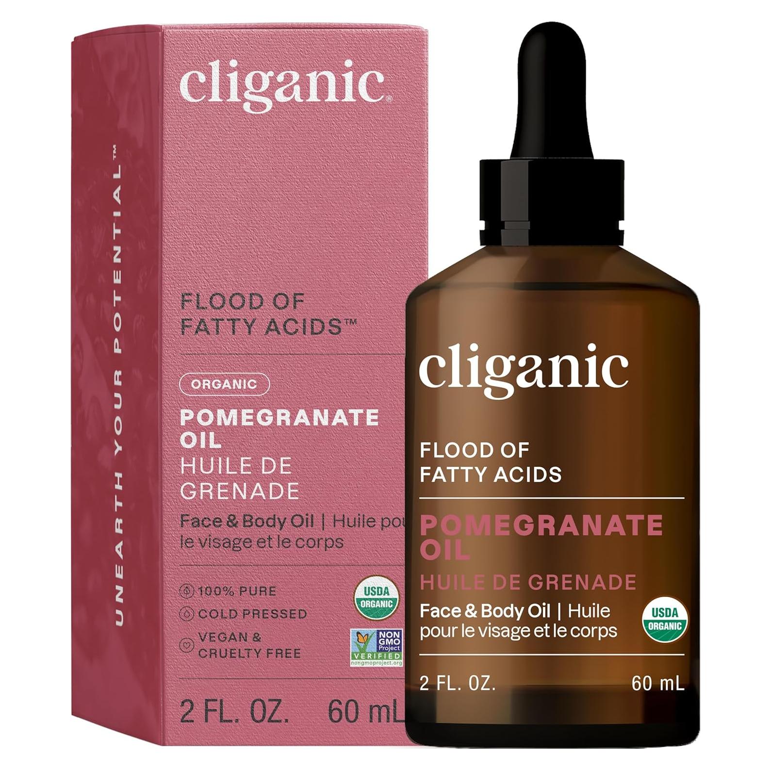 Aceite de Semilla de Granada Orgánico Cliganic 59ml Puro