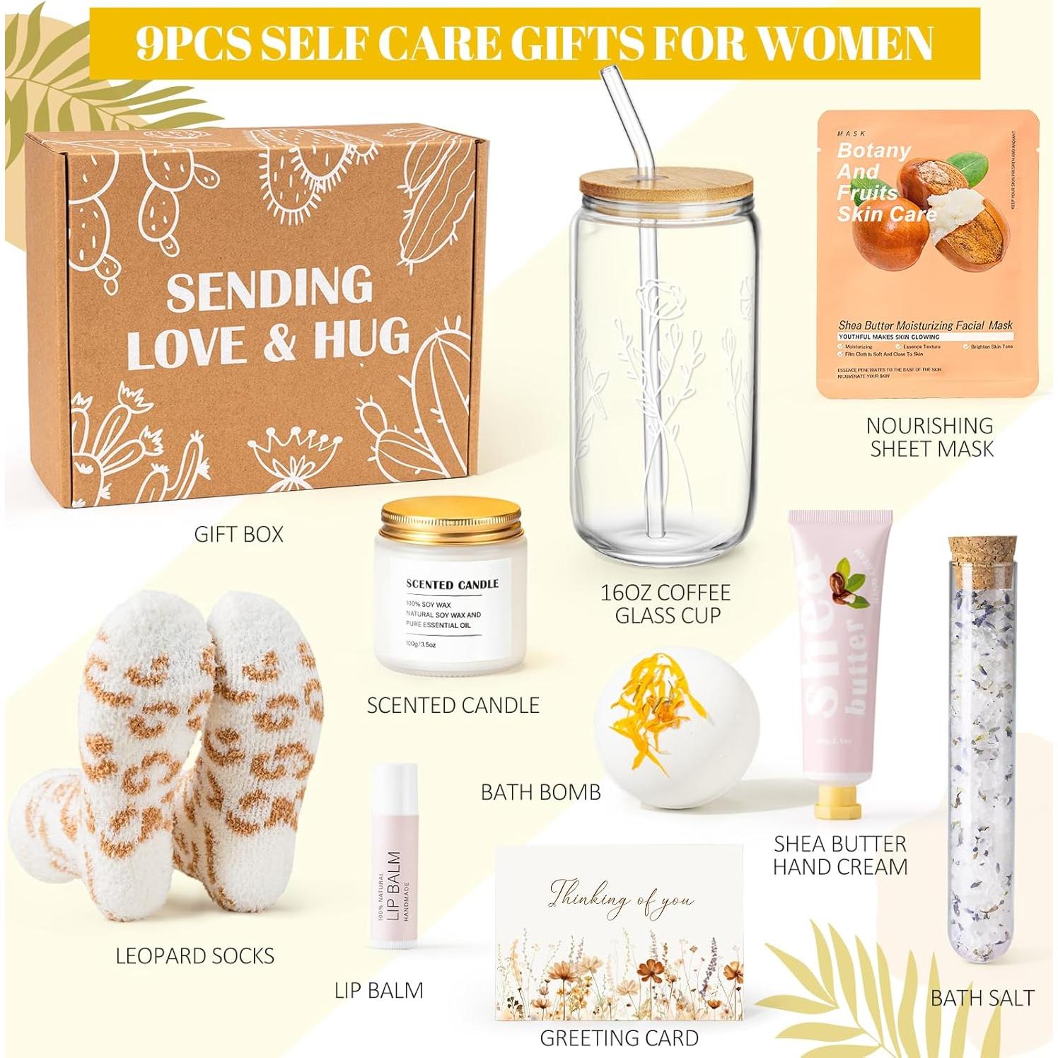 Kit de Cuidado Personal para Mujeres GiftPeak - Regalo Spa