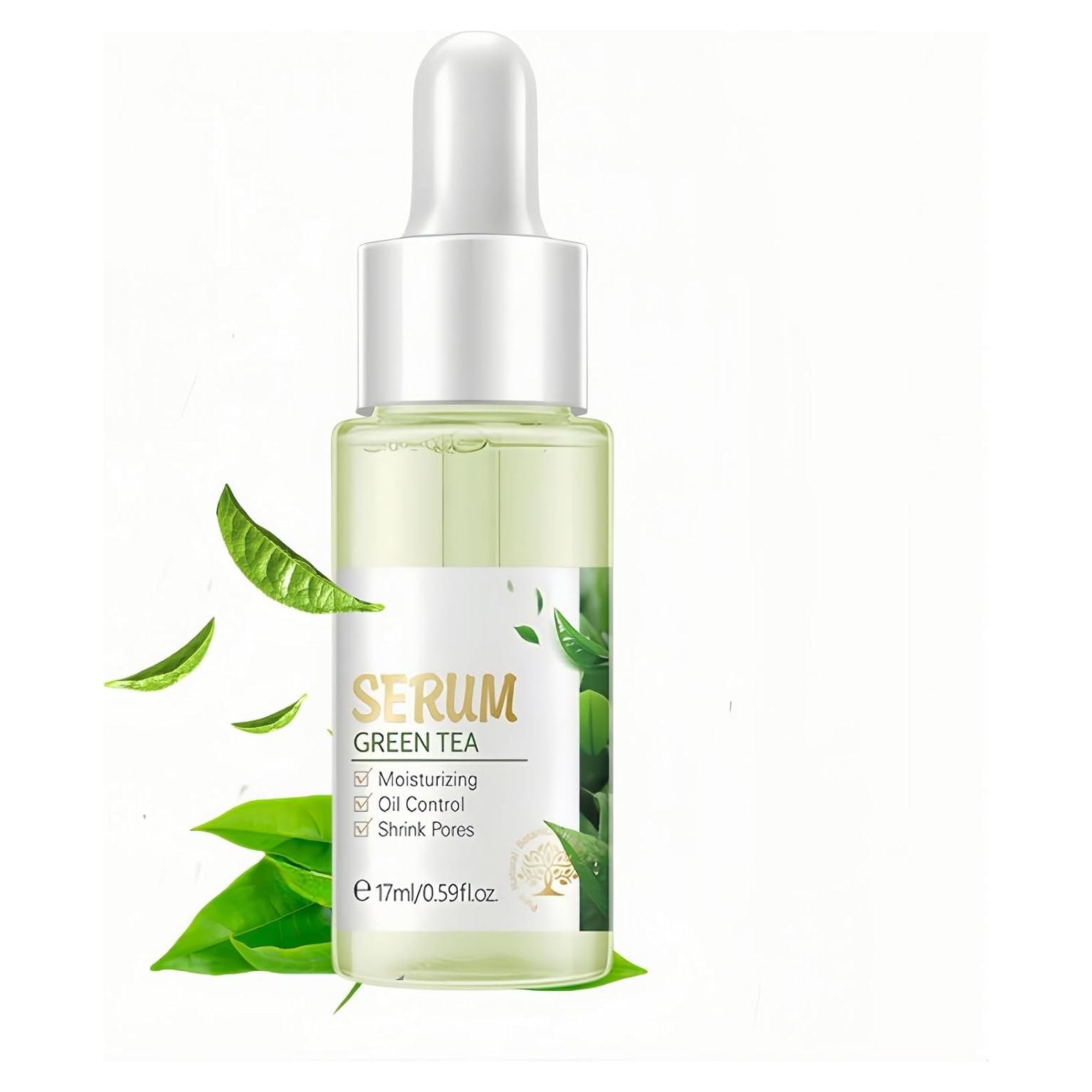 Tónico Facial de Té Verde DTTLYKSYBHJ - Hidratante y Antienvejecimiento 17ml