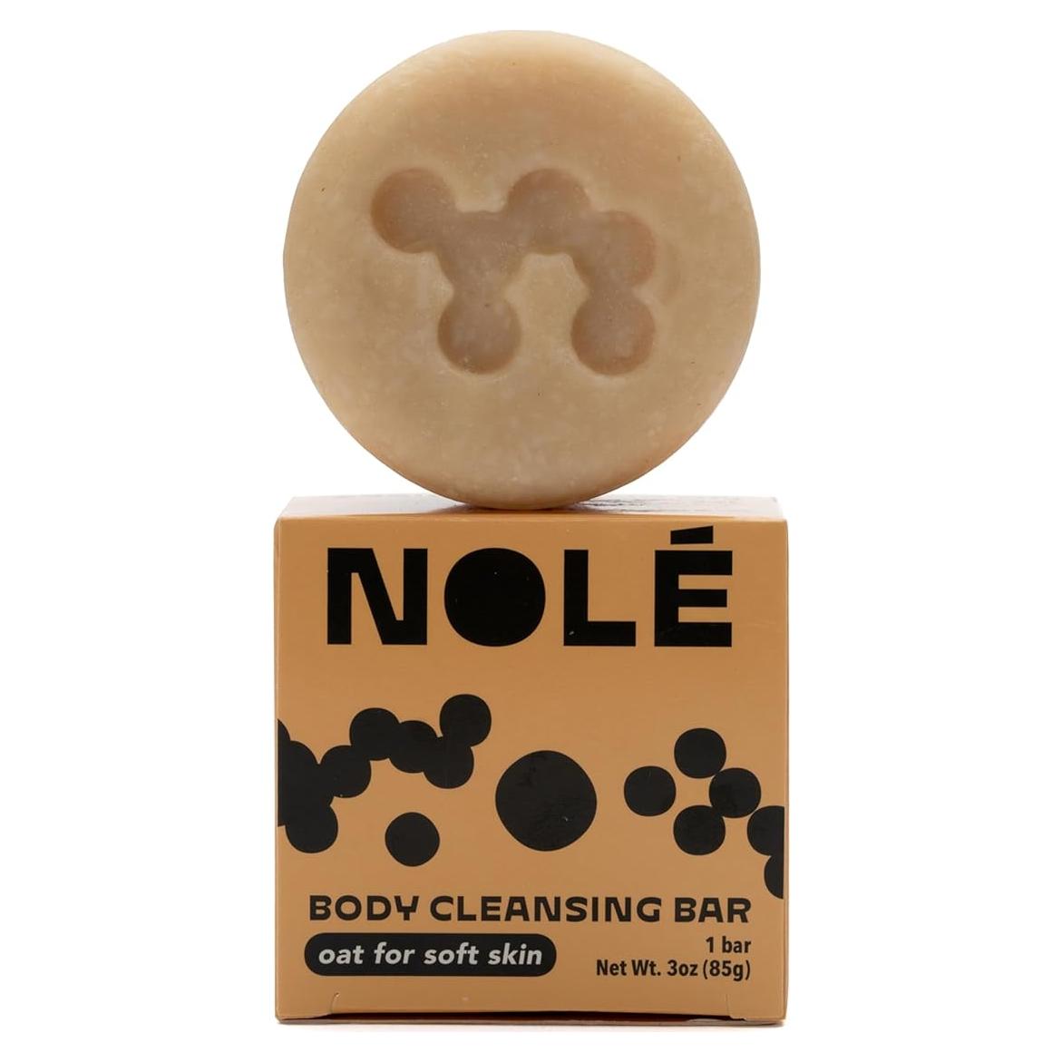 Barra de Jabón Corporal NOLE CARE Avena 85g - Hidratante y Exfoliante