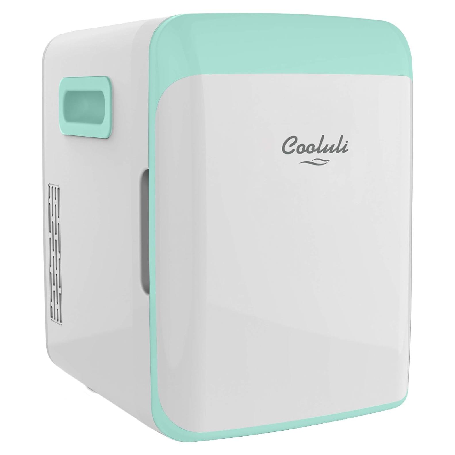 Cooluli Nevera Mini 10L Turquesa - Enfriador y Calentador