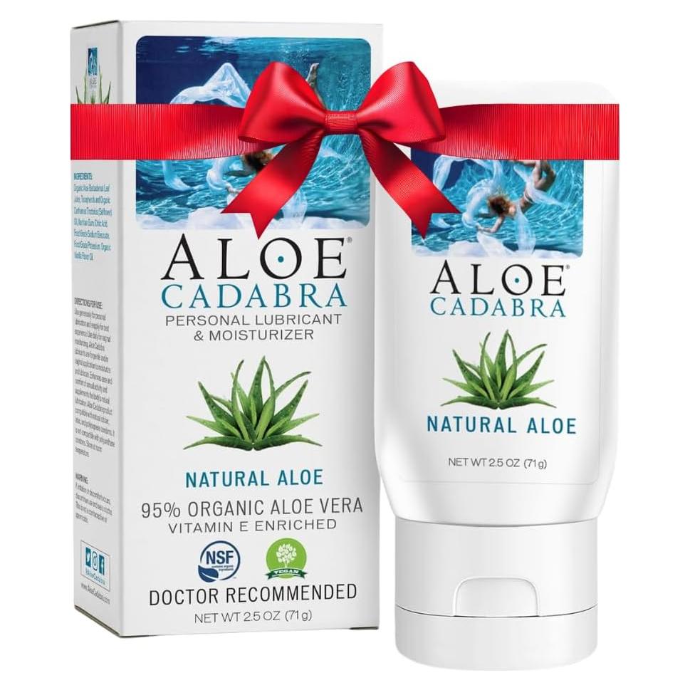 Lubricante Personal Aloe Cadabra 2.5 oz Orgánico Natural