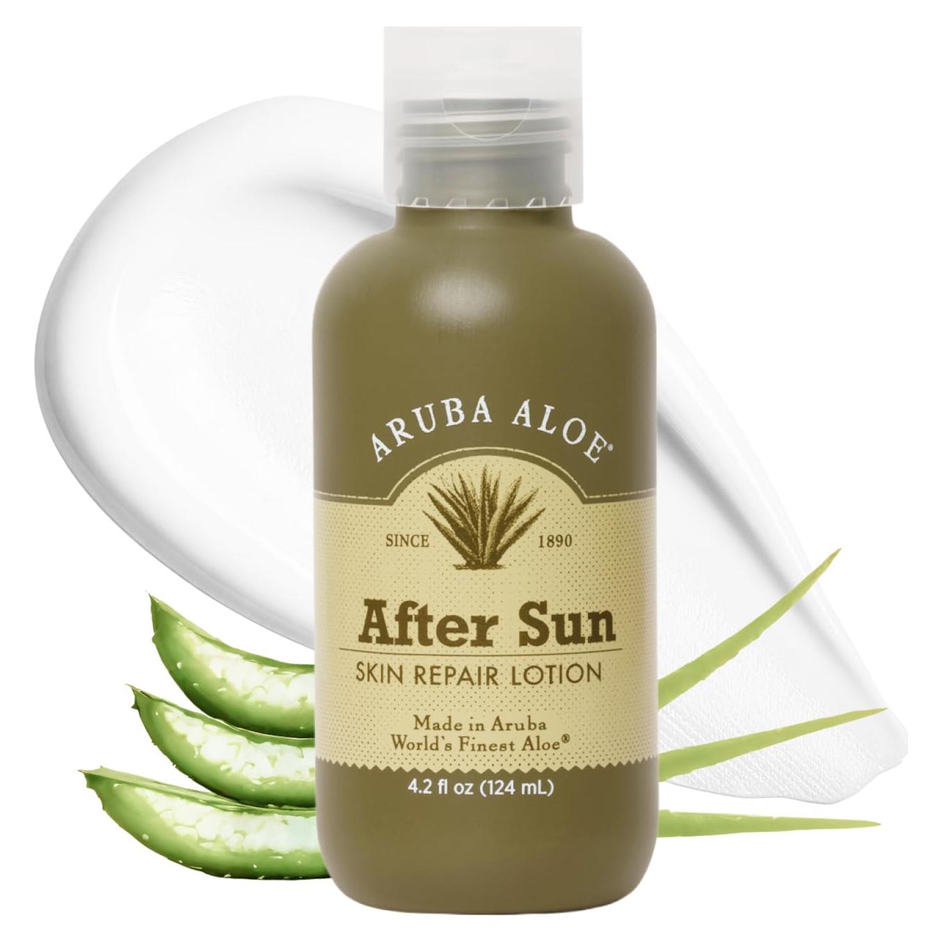 Loción Reparadora Post-Solar Aruba Aloe - Hidratante 118 ml