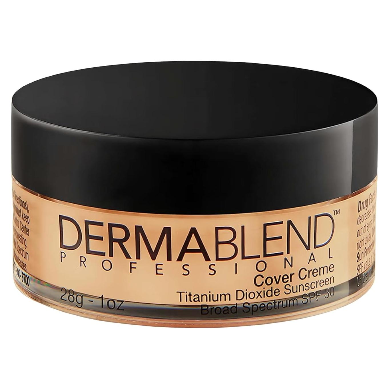 Base de Maquillaje Dermablend Cover Crème 20W Cashew Beige 28.35g