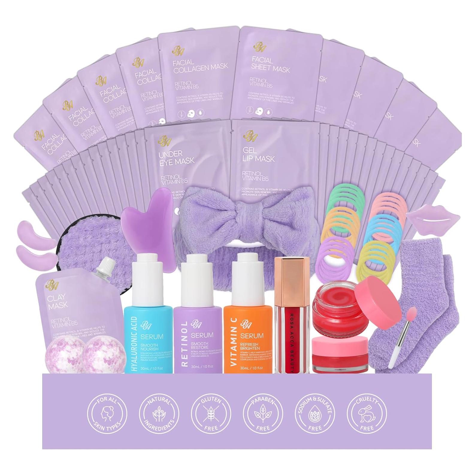 Set de Cuidado Facial RA ROSA ACCA 55 PZS Lavanda
