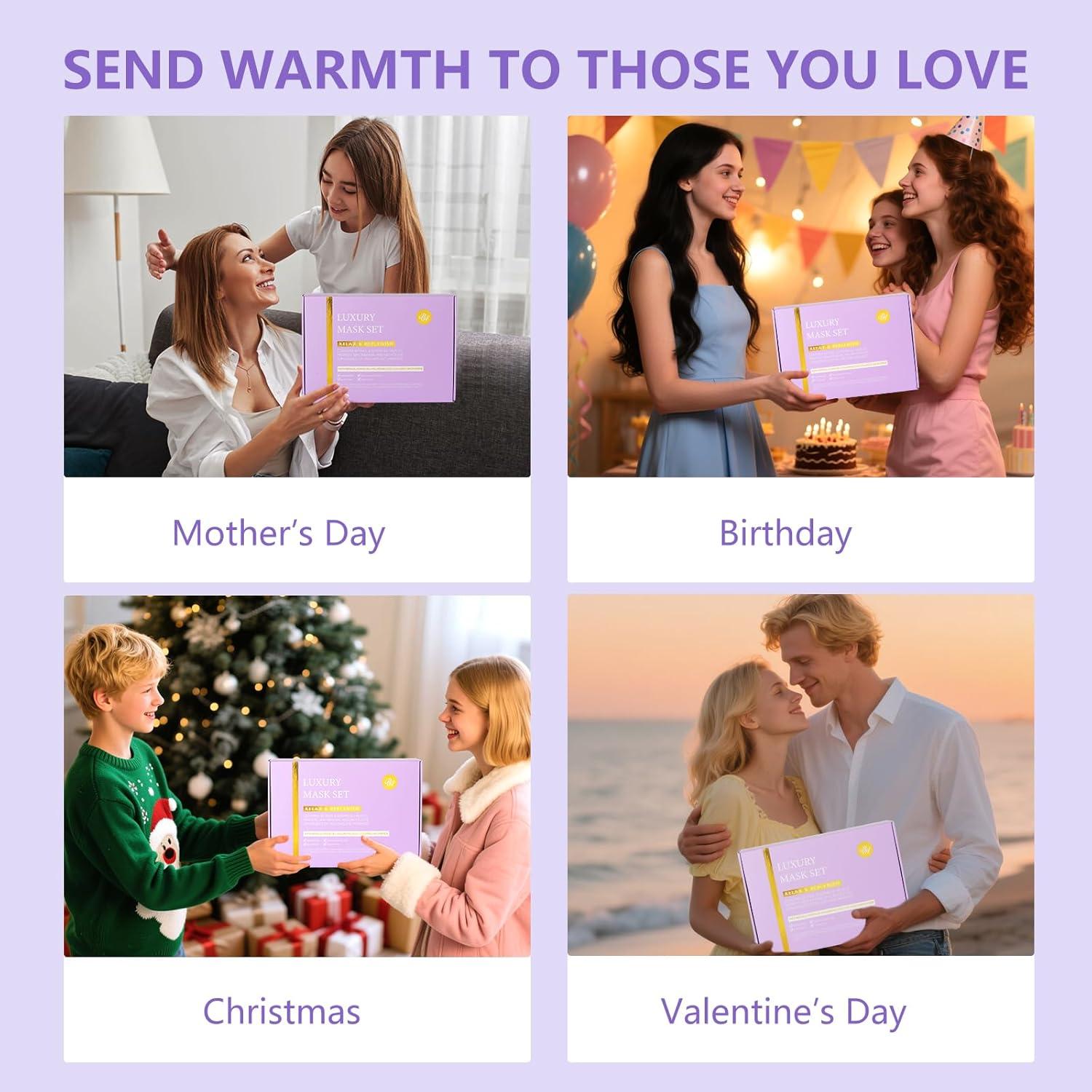 Set de Cuidado Facial RA ROSA ACCA 55 PZS Lavanda