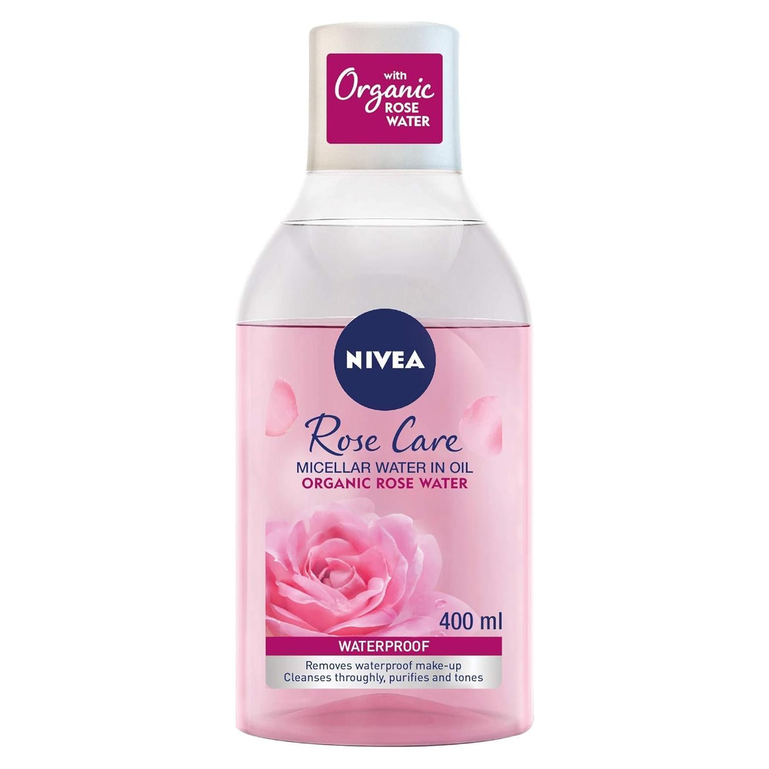 Agua Micelar Limpiadora NIVEA Rosa 400ml Piel Respira