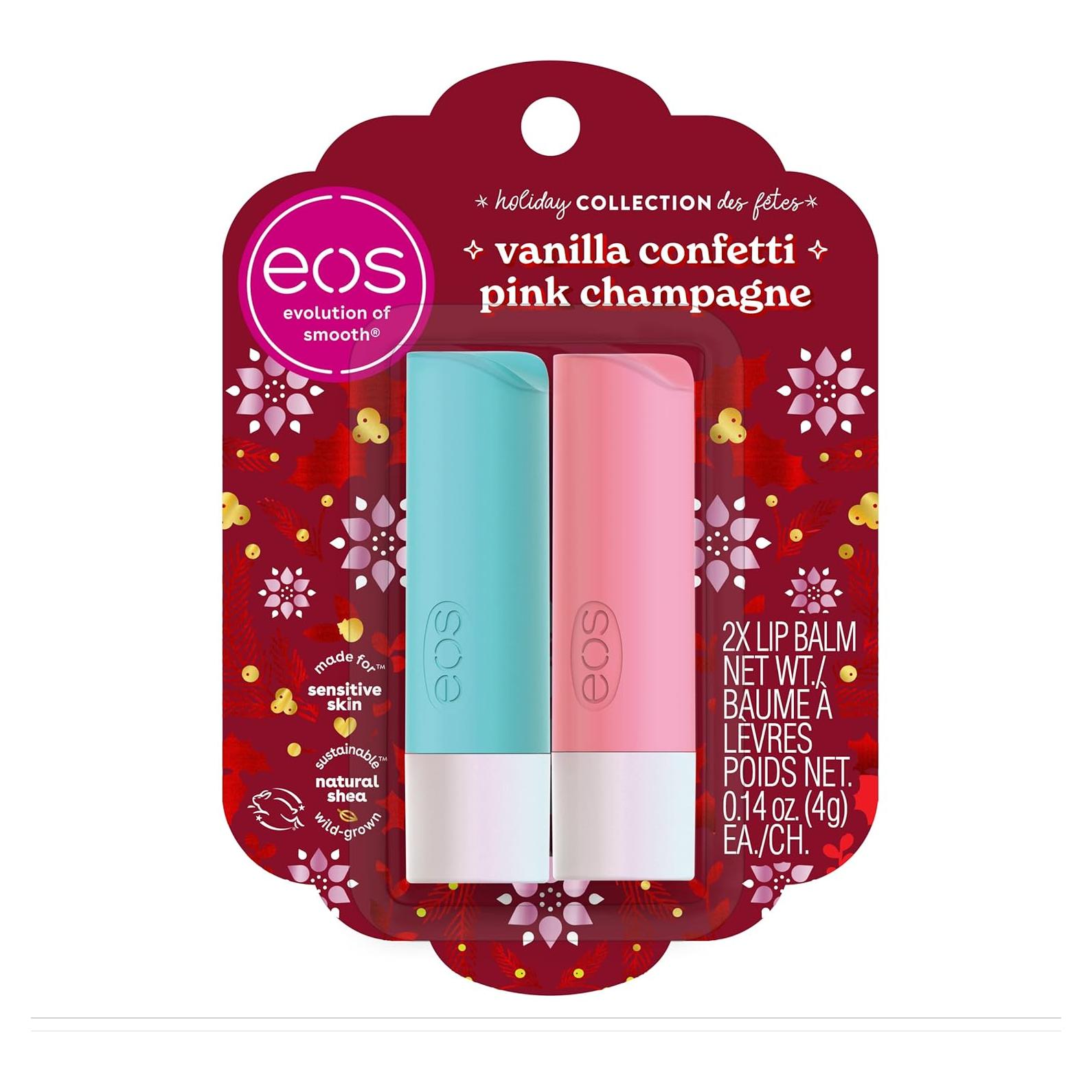 Bálsamo Labial EOS Edición Limitada Vacaciones 4 g - Frambuesa y Mora