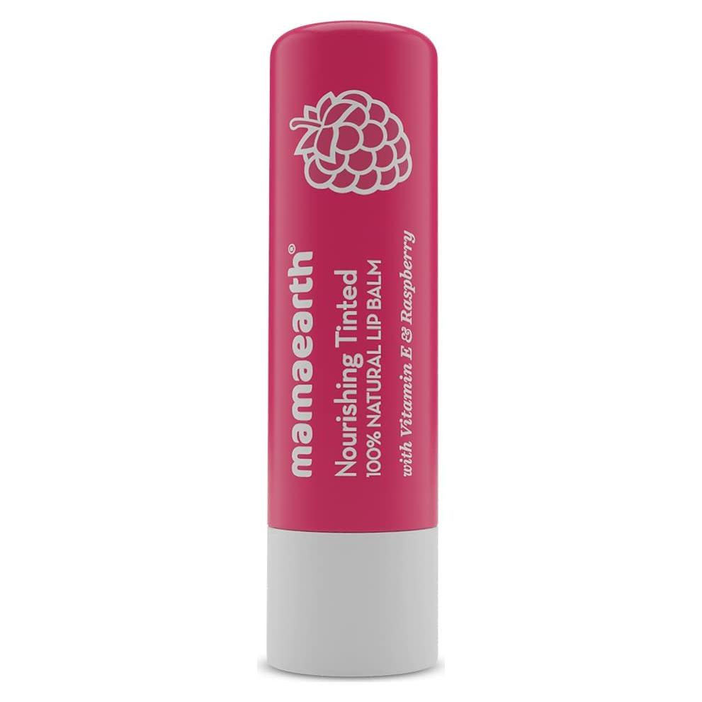 Bálsamo Labial Nutritivo Mamaearth Rosa Natural 4g