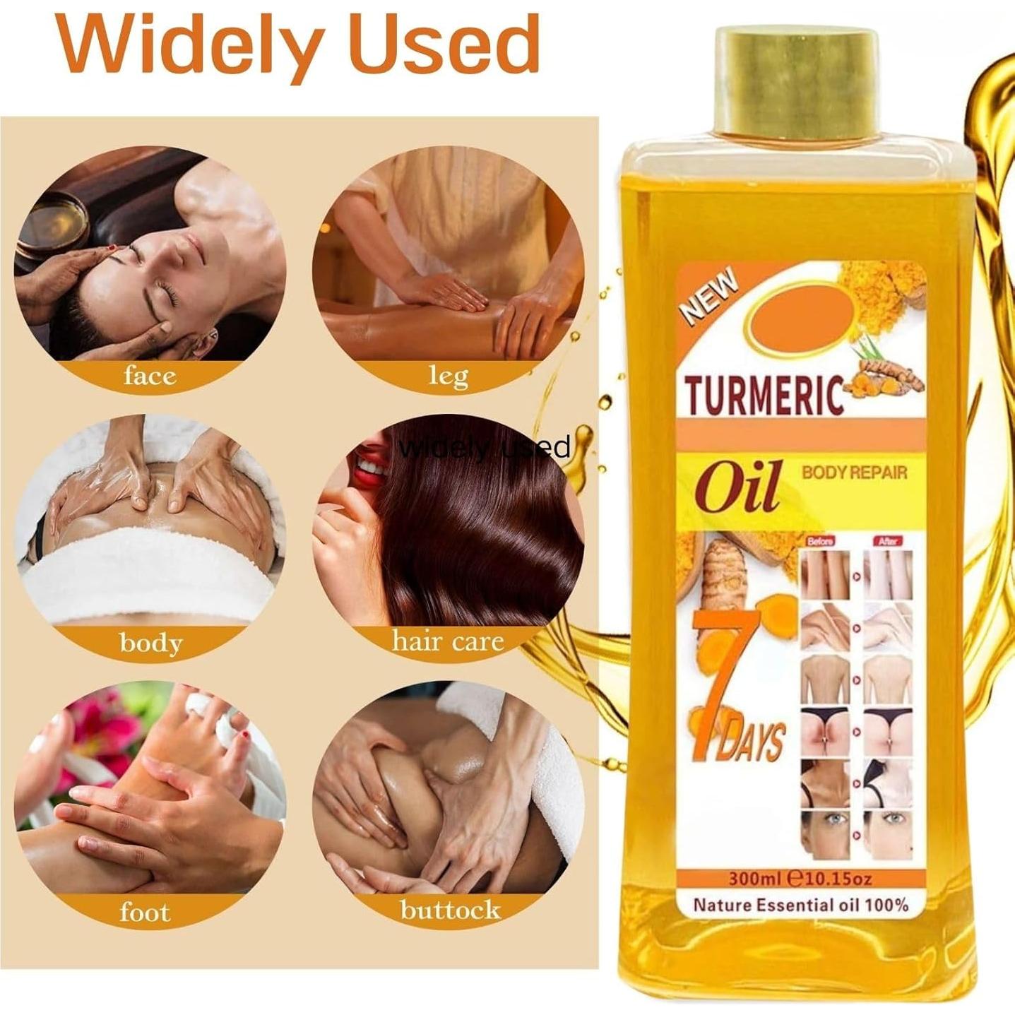 Set de Cuidado de Piel YINGQQ: Jabón y Aceite de Cúrcuma