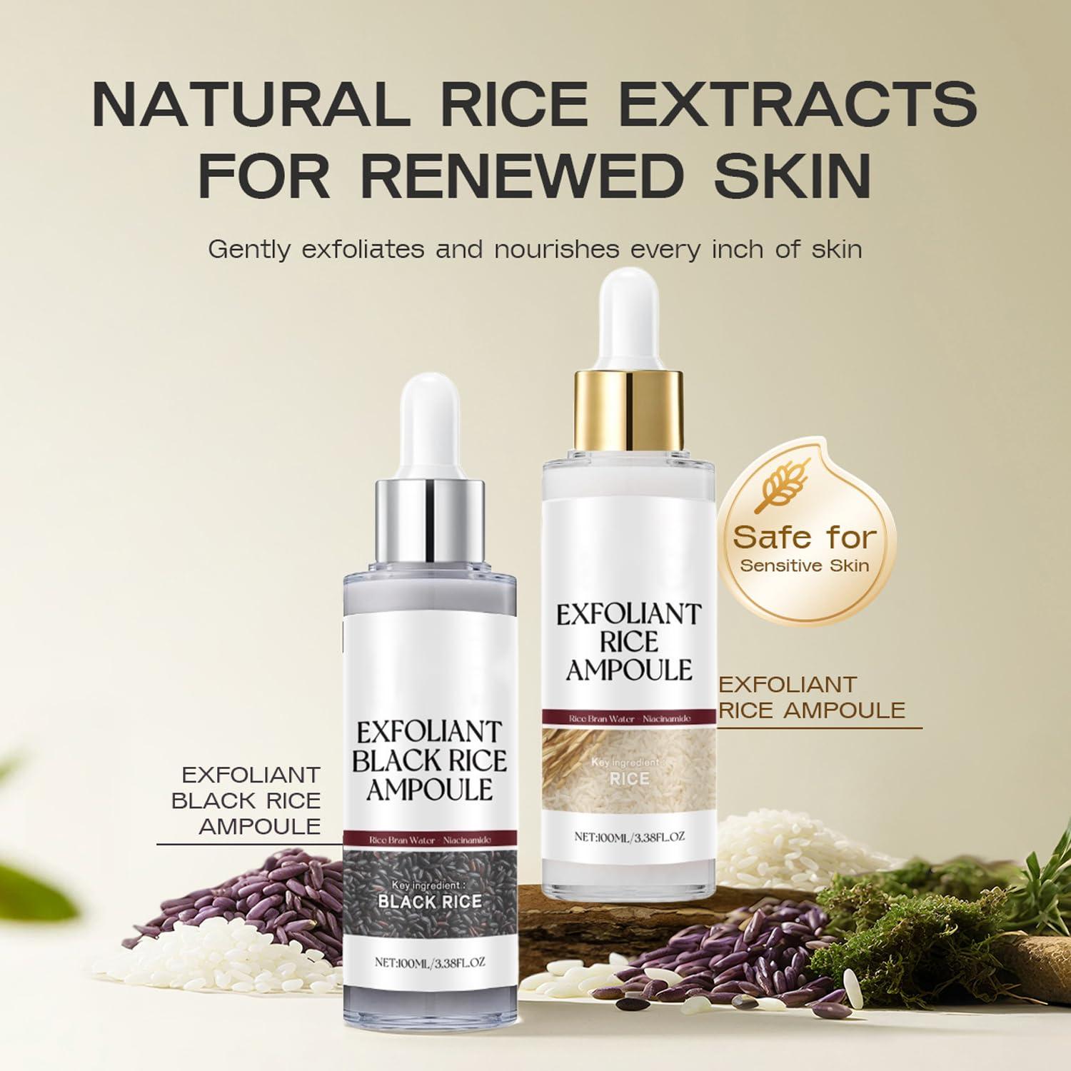 Duo Ampoule Glow Arroz Peel Shot 100ml Exfoliante Suave