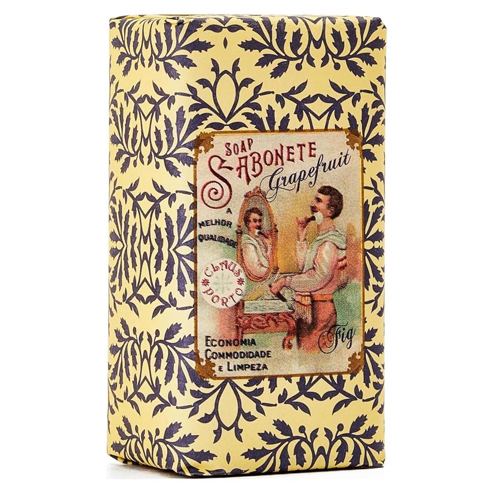 Jabón Mini Barbear Claus Porto Pomelo Higo 50g - Limpiador Nutritivo