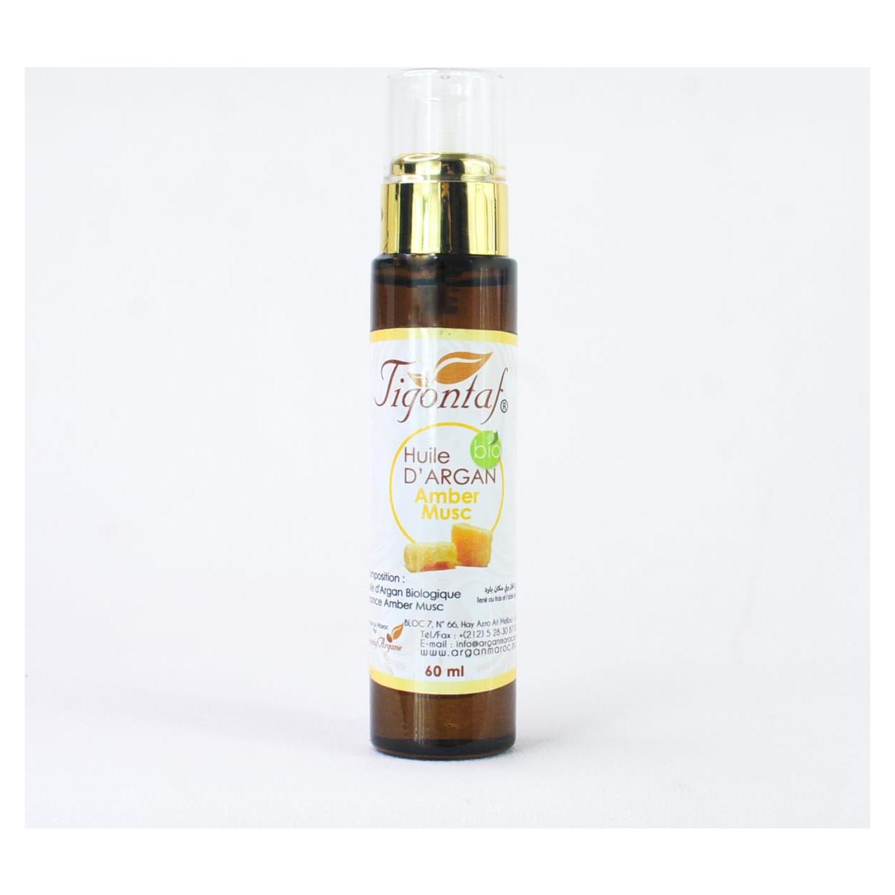 Aceite de Argán Tigontaf 100% Puro con Almizcle - Hidratante para Cabello y Piel