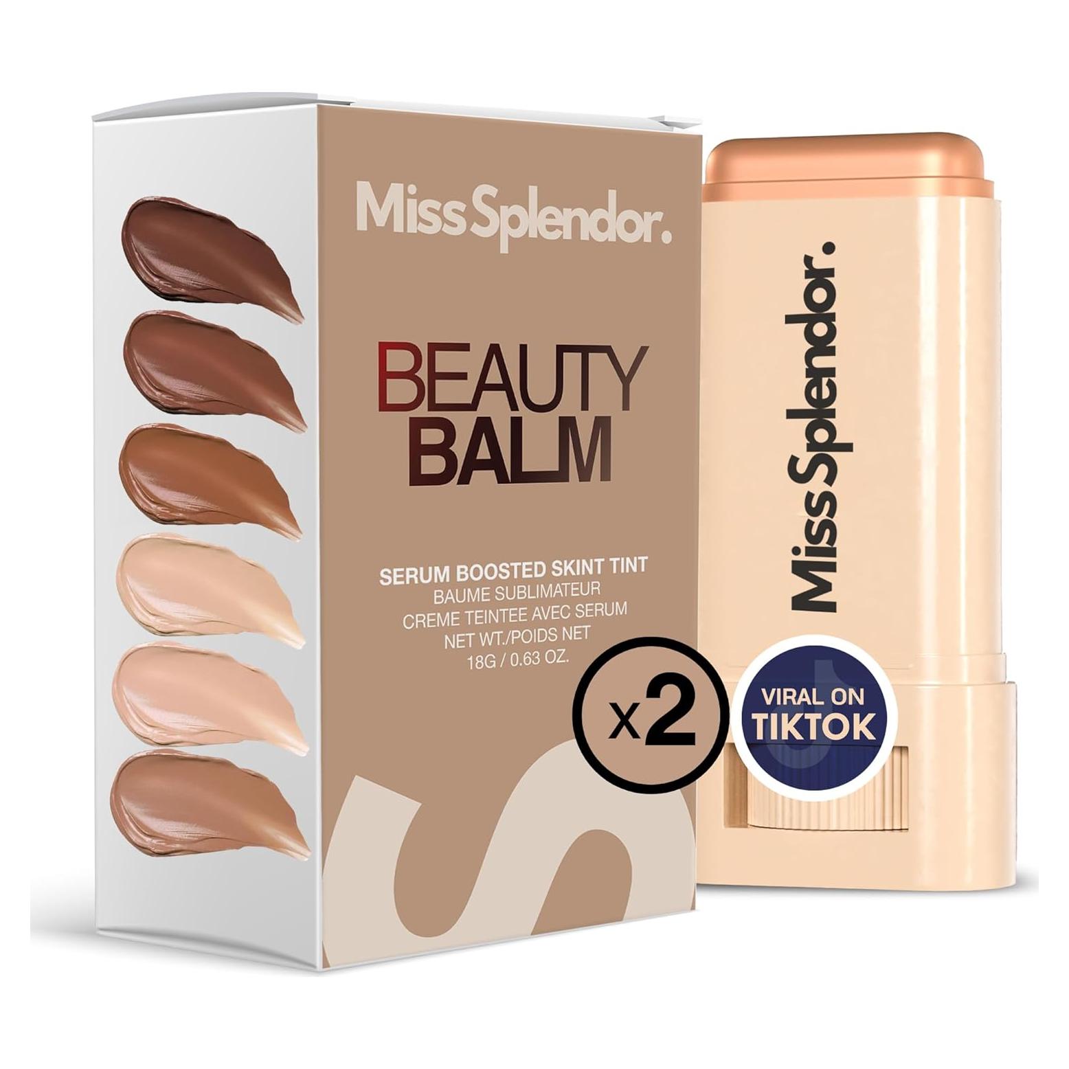 Bálsamo Tinte de Piel Miss Splendor Tono 4 - Hidratante 100g