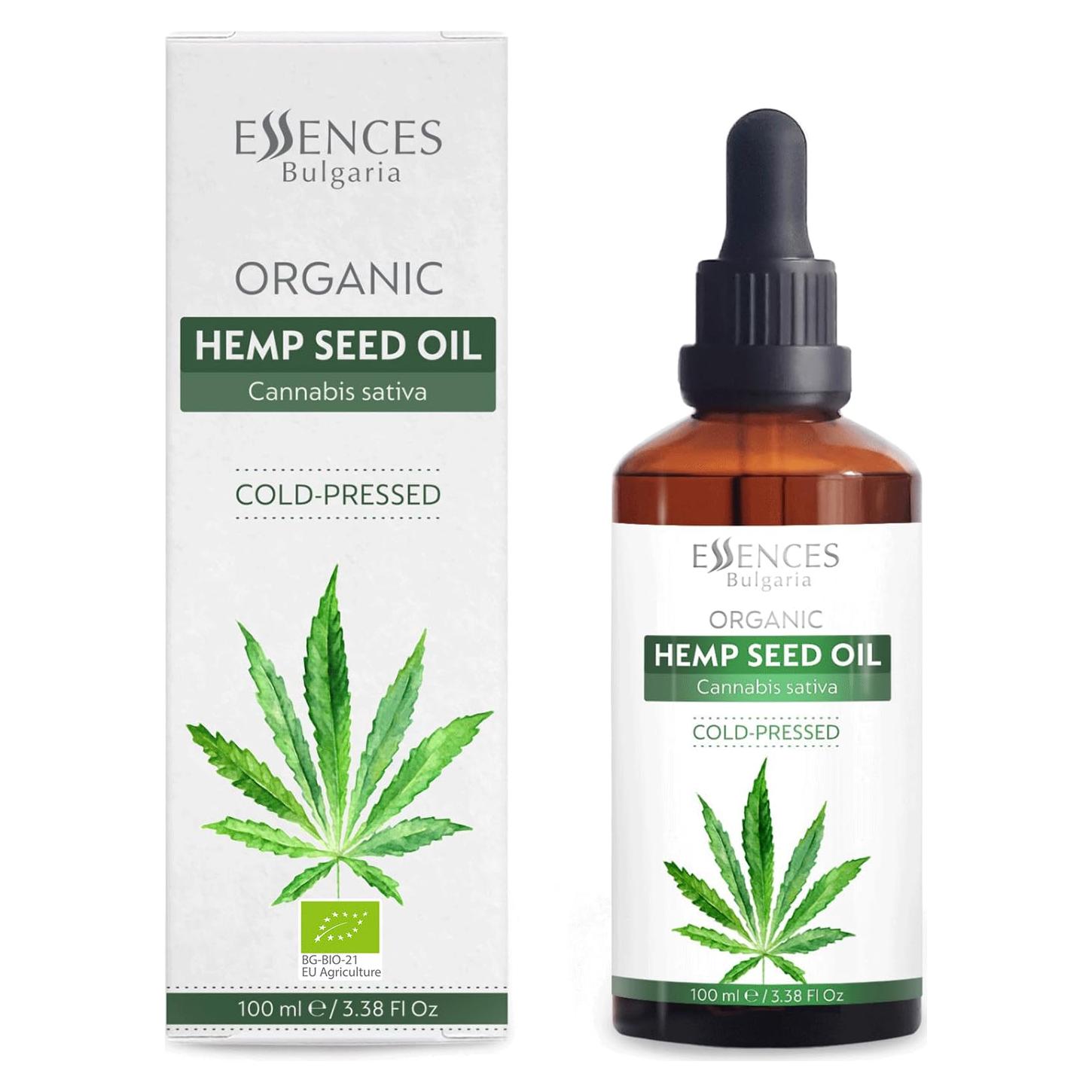 Aceite de Semilla de Cañamo Orgánico Essences Bulgaria 100ml - Hidratante Natural