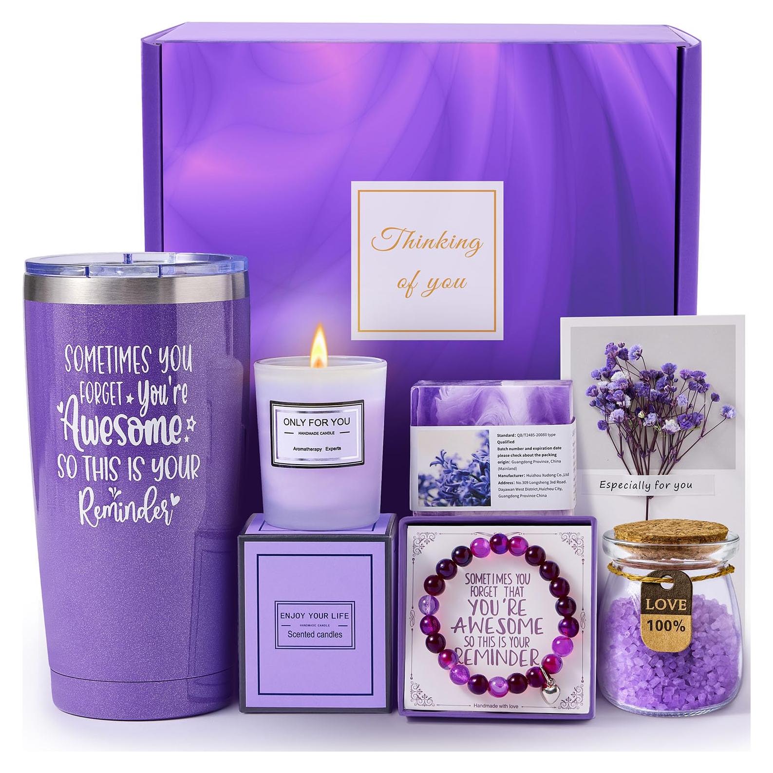 Set de Regalo de Spa de Lavanda CITTA para Mujeres - 6 Piezas