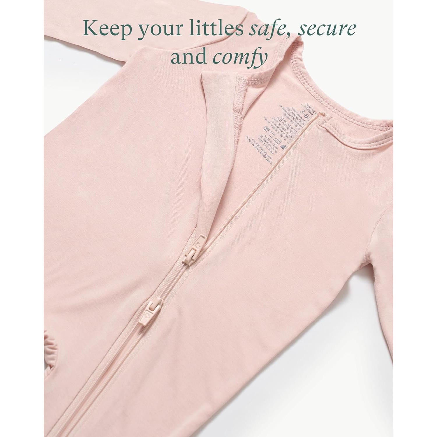 Mono de Manga Larga PurComfy para Bebé 0-3 Meses Rayón Suave