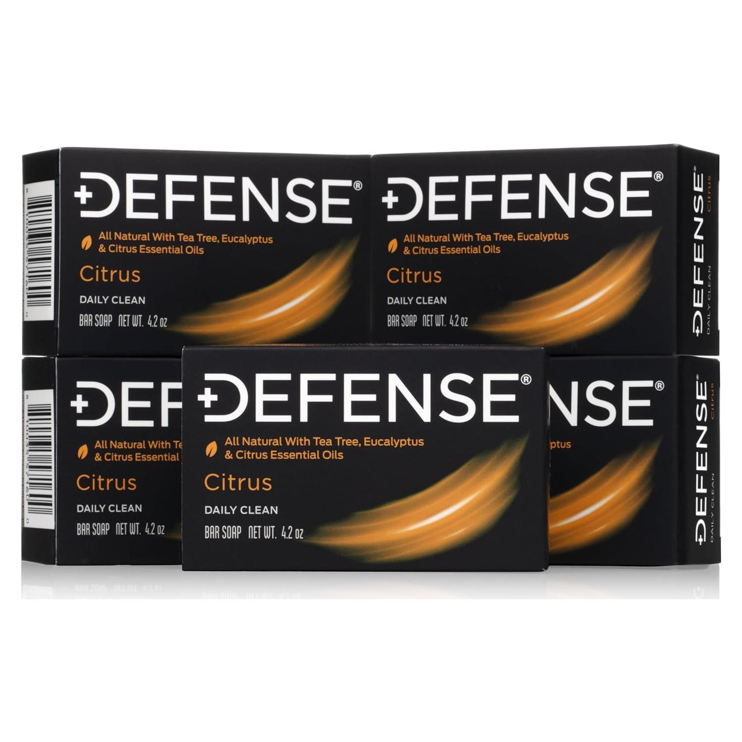 Jabón de Barra Cítrico Defense Soap 5pk 119g Natural