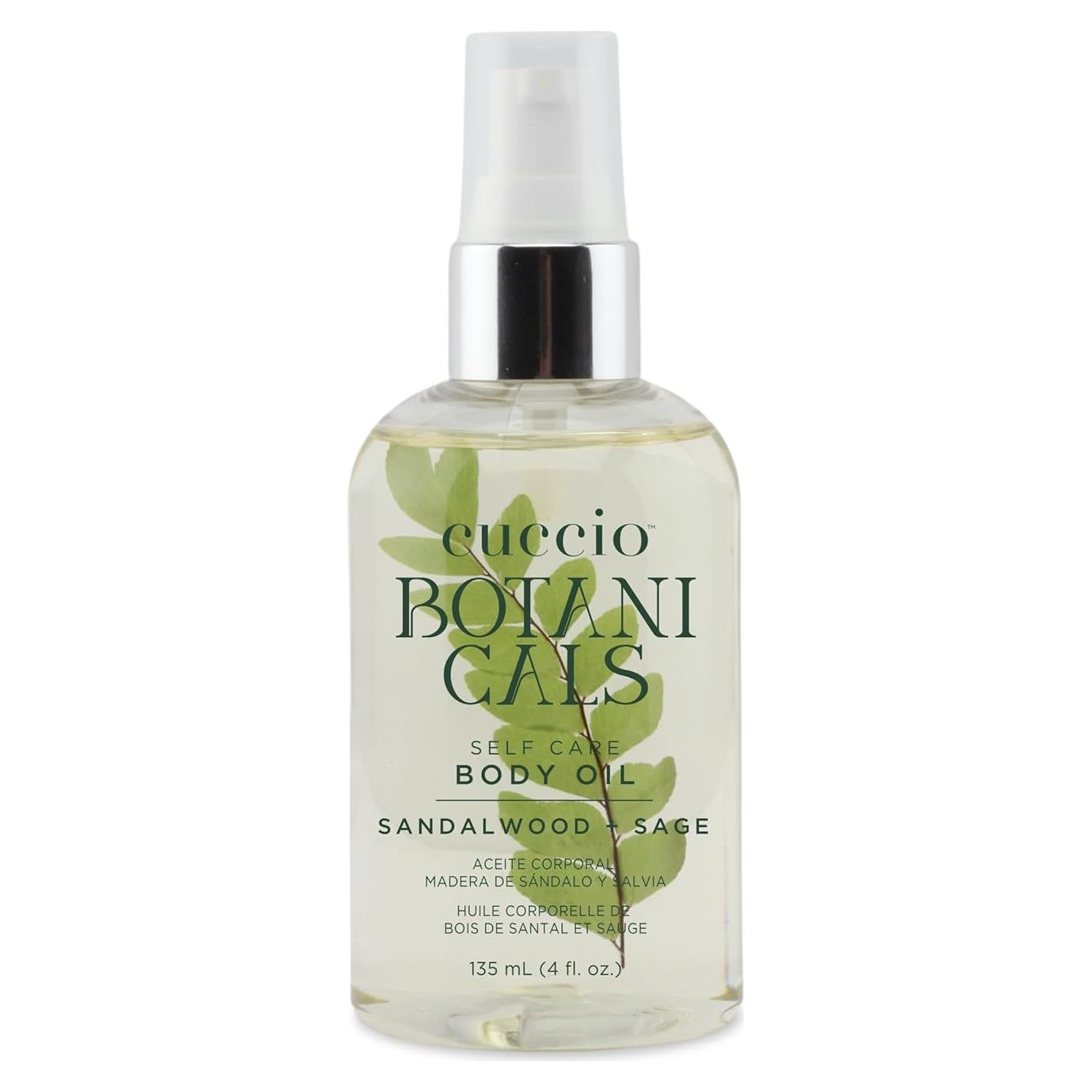 Aceite Multiusos Cuccio Botanicals 118 ml - Sándalo y Salvia