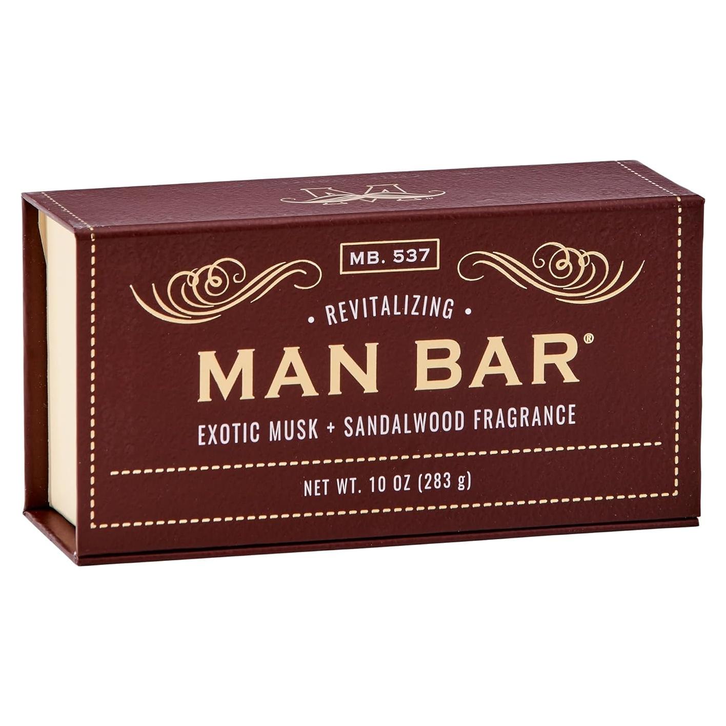 Barra de Jabón para Hombre San Francisco Soap 283g Almizcle y Sándalo