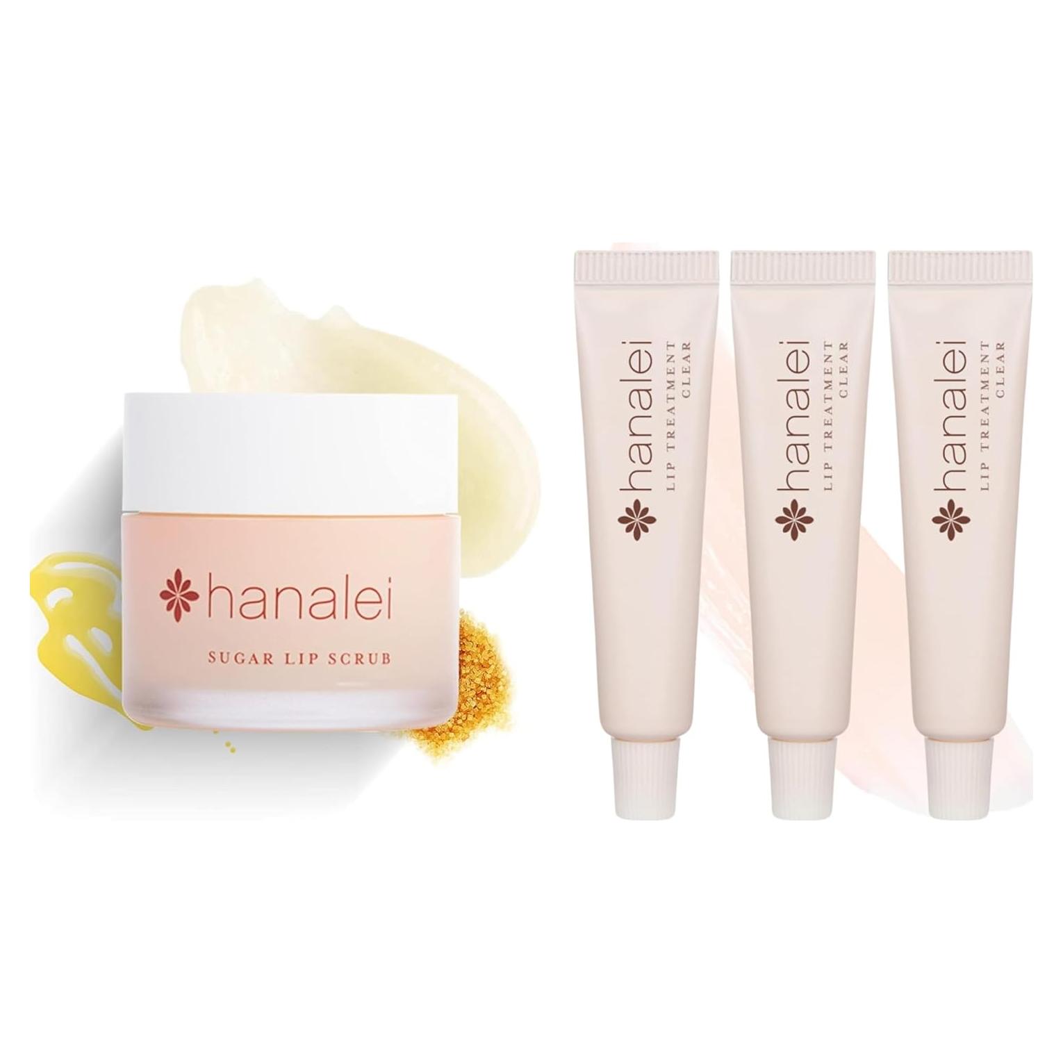 Paquete Exfoliante Labial Azúcar y Tratamiento Hanalei 22g + 15g