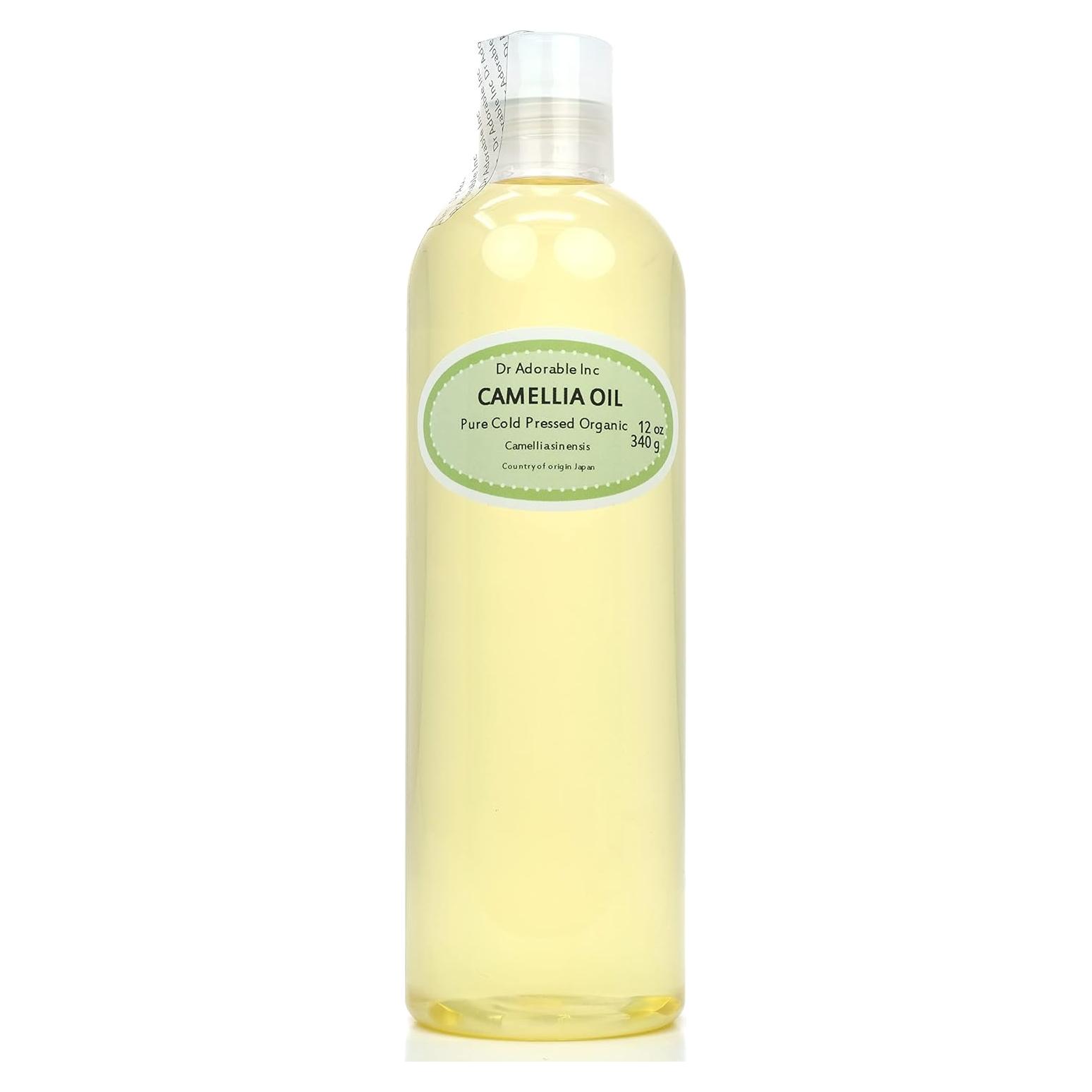 Aceite de Semilla de Camelia Dr Adorable 340g Orgánico Prensado en Frío
