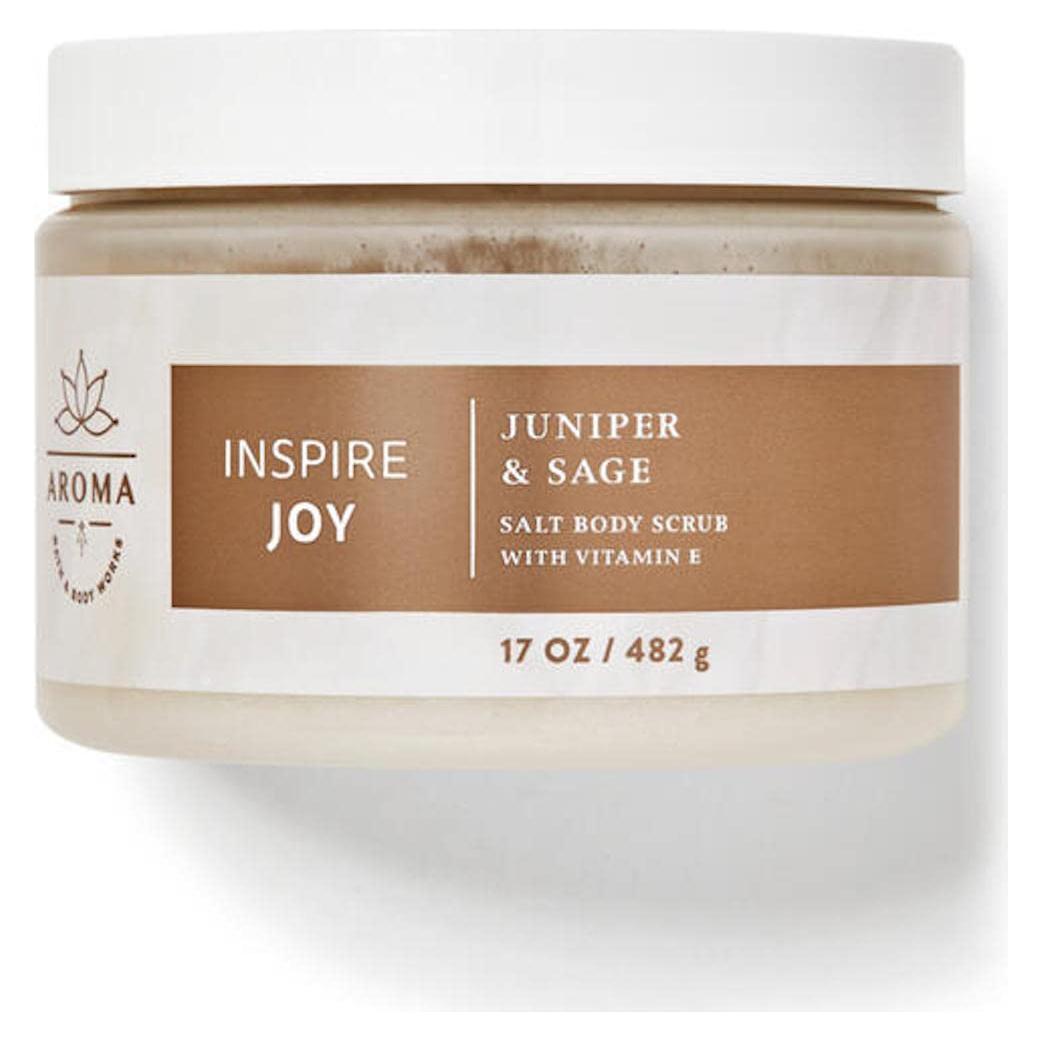 Exfoliante de Sal Aromaterapia Bath and Body Works 480g Junípero Salvia
