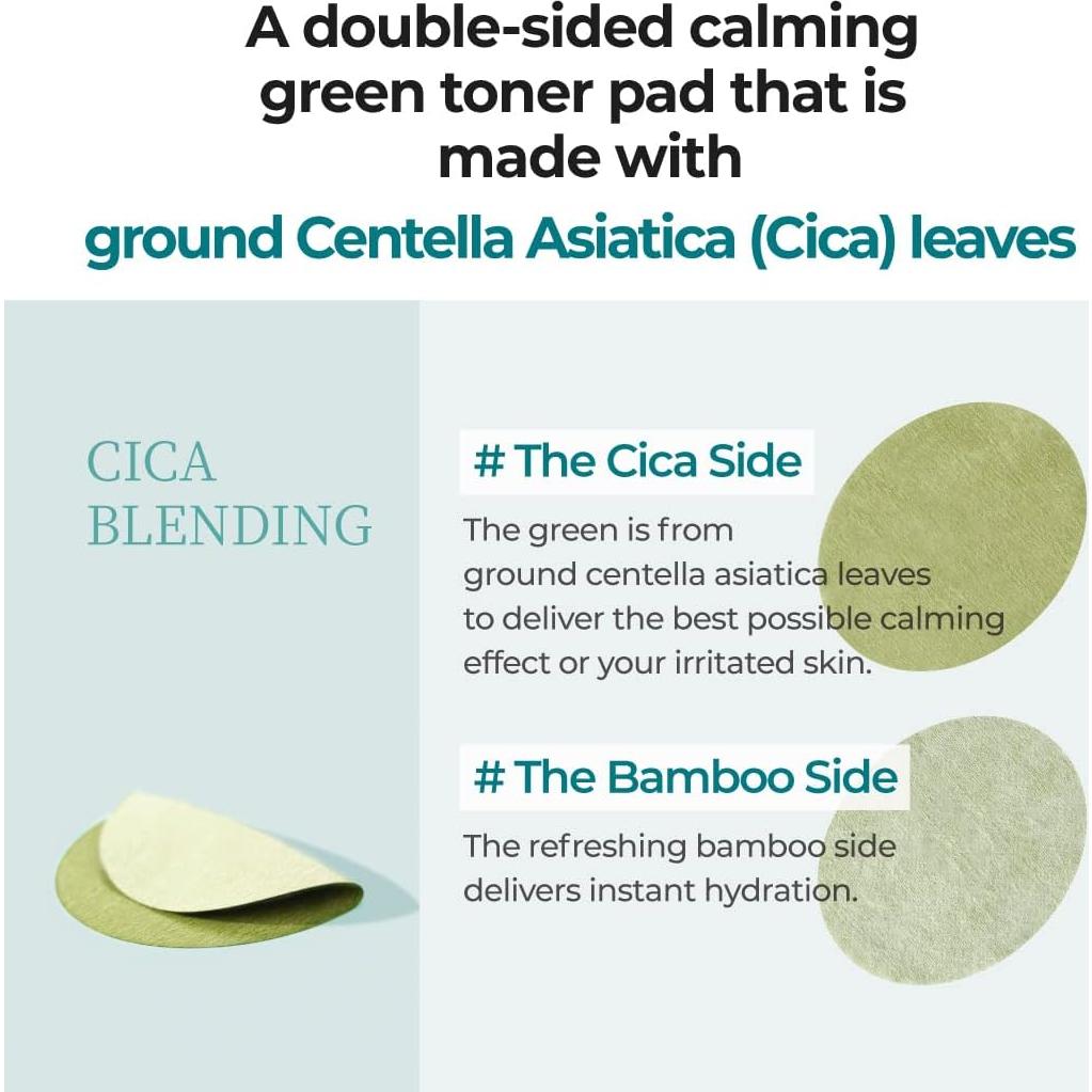 Almohadillas de Tónico Doble Cara Numbuzin No.1 Centella 70 Unidades