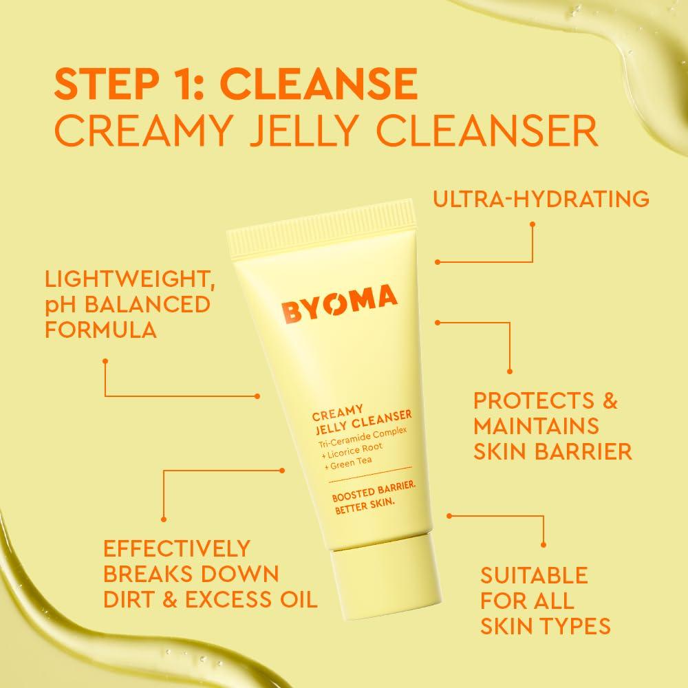 Kit de Cuidado de Piel BYOMA - 5 Piezas Hidratantes con SPF 50