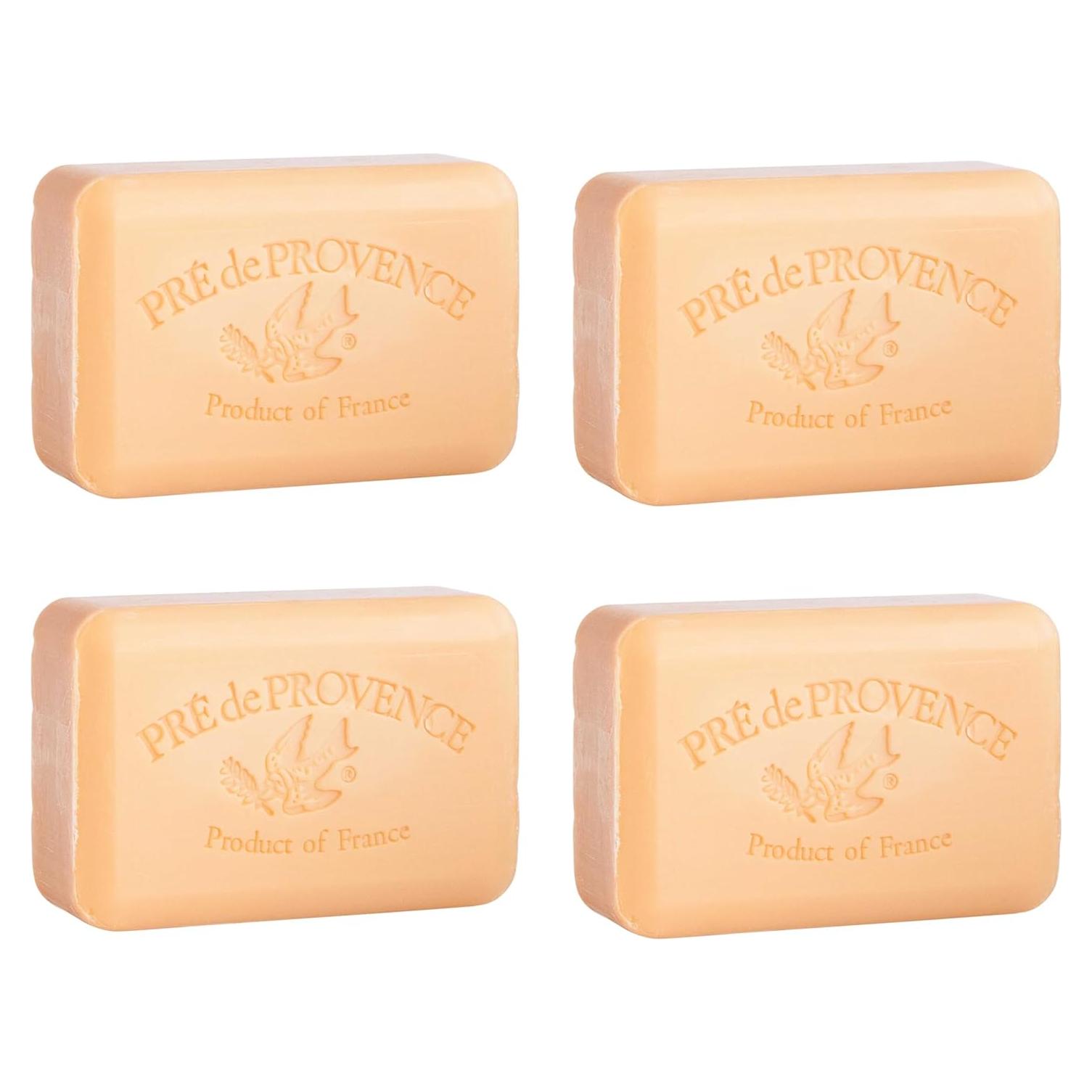 Jabón en barra 250g Pre de Provence Caqui - Paquete de 4