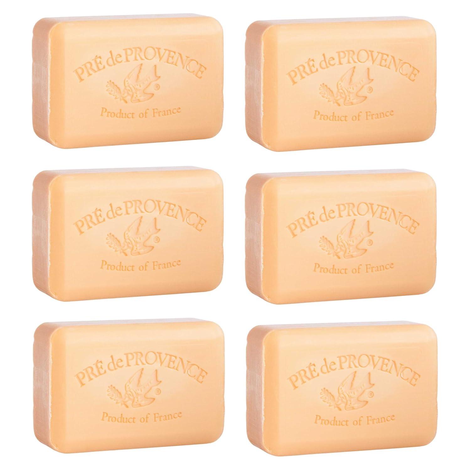 Jabón en barra 150g Pre de Provence Caqui - Paquete de 6