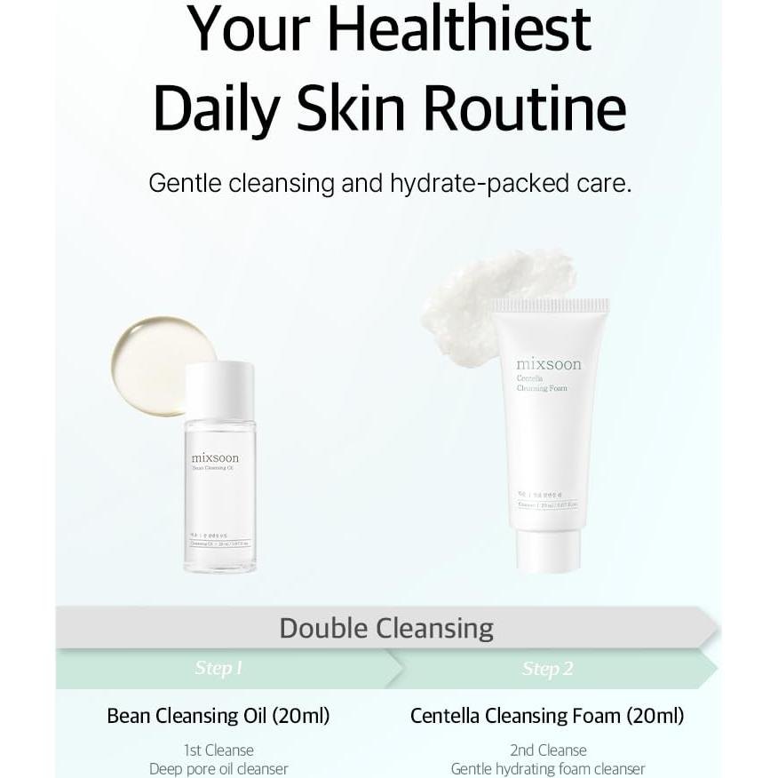 Set de Cuidado de la Piel mixsoon Pure Glow 5 Pasos 105ml