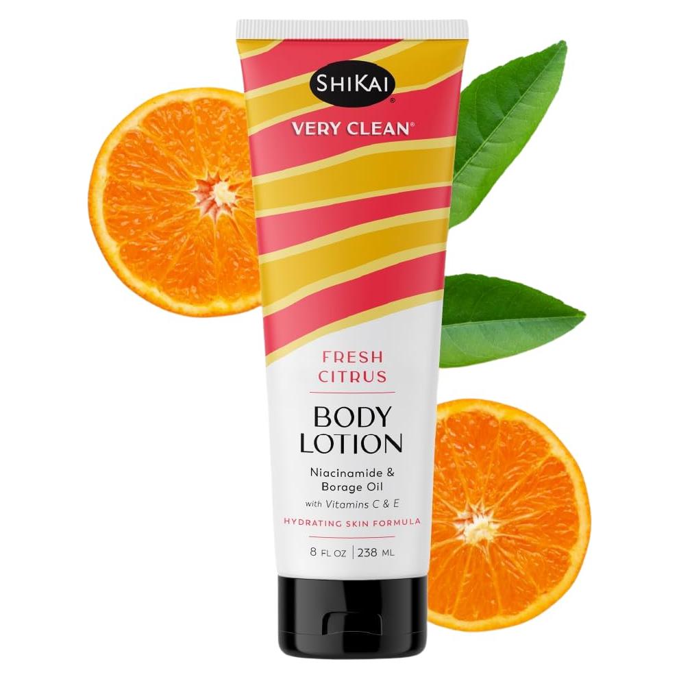 Loción Corporal Hidratante ShiKai 236 ml - Cítricos Frescos