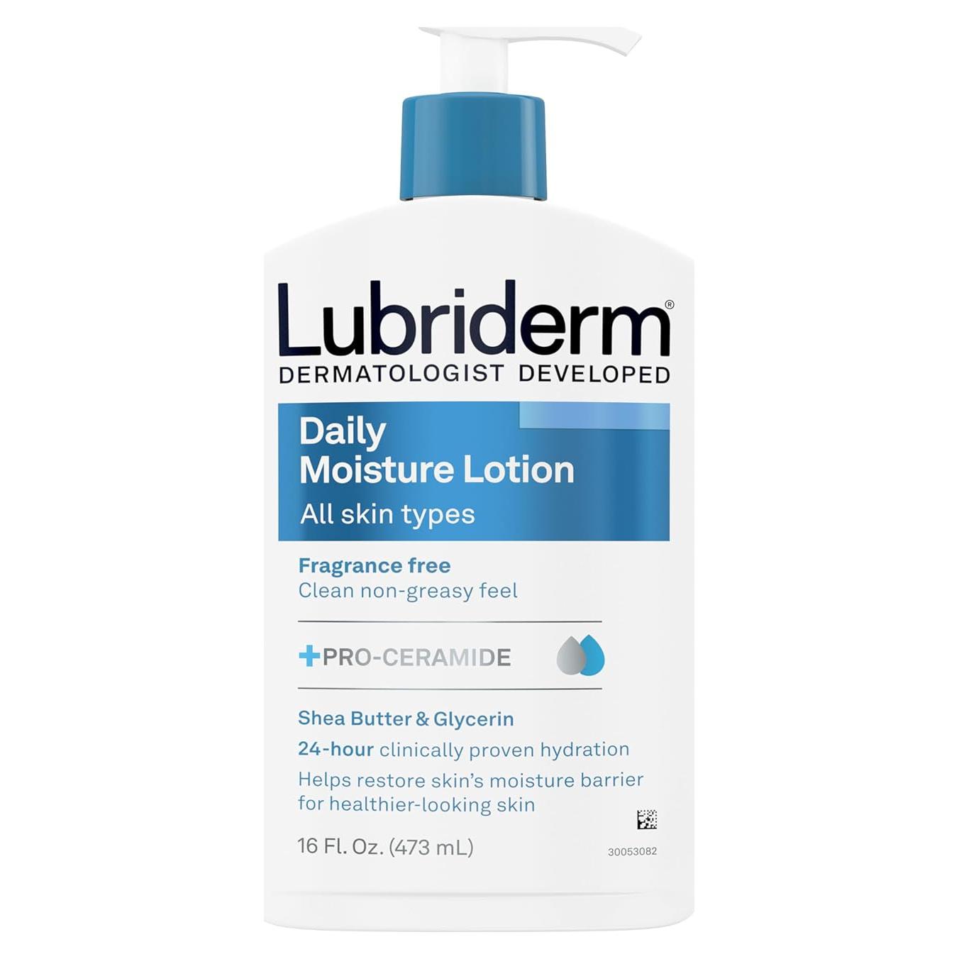 Loción Hidratante Diaria Sin Fragancia Lubriderm 473 ml