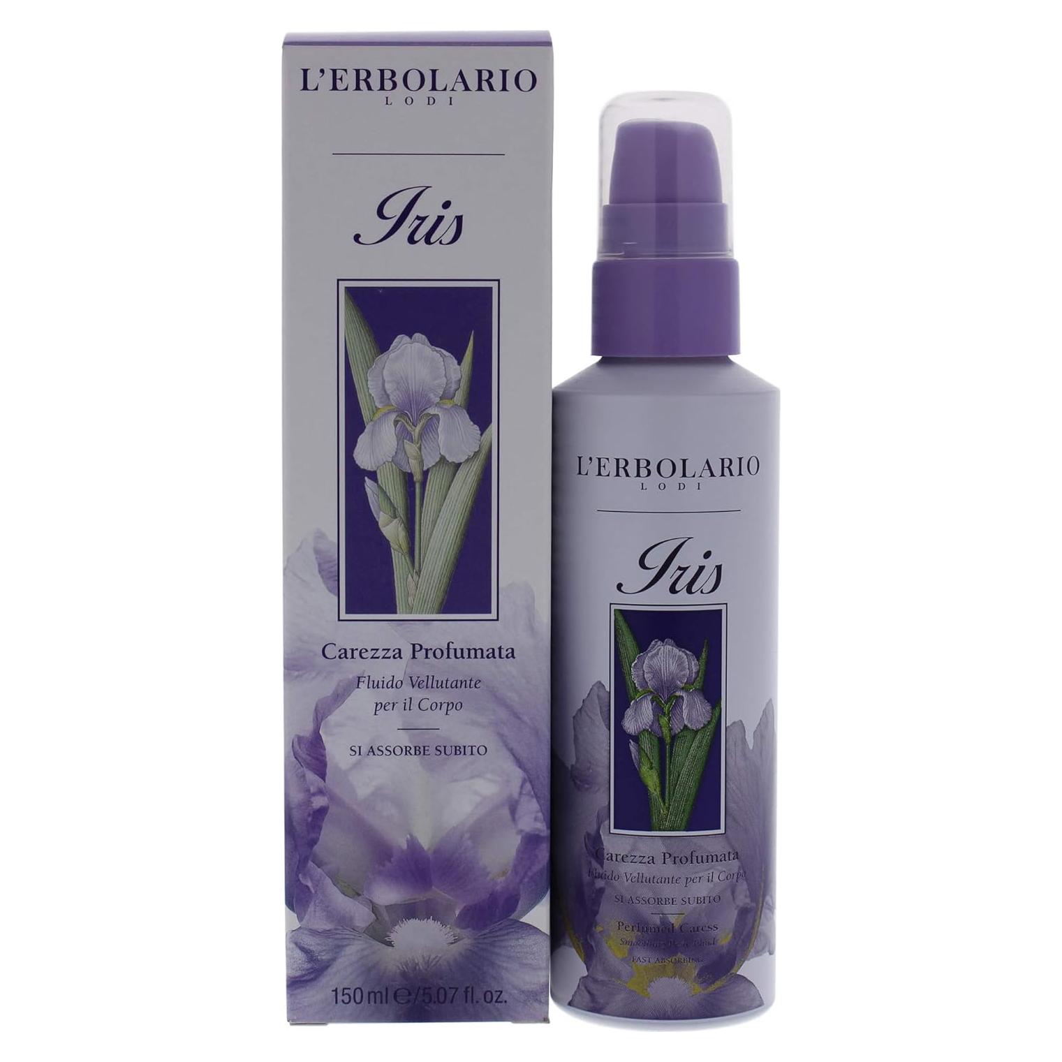 Fluido Corporal Suavizante L'Erbolario Iris 145 g - Hidratante