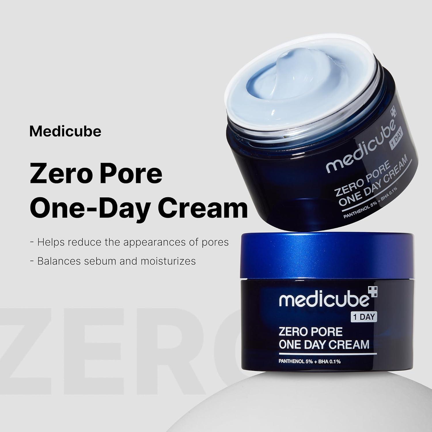 Medicube Zero Pore Crema Refinadora 49.8 ml - Controla Aceite