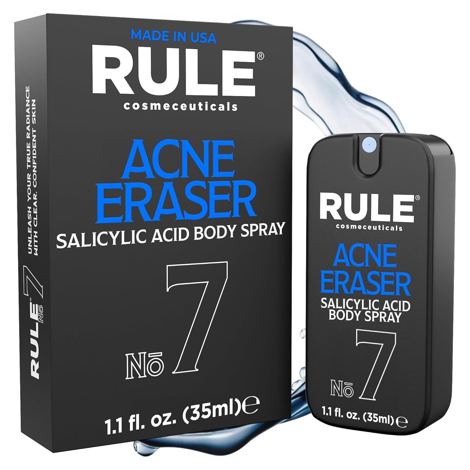 Spray Corporal Antiacné No.7 - 32.5 ml, Ácido Salicílico, Para Todos