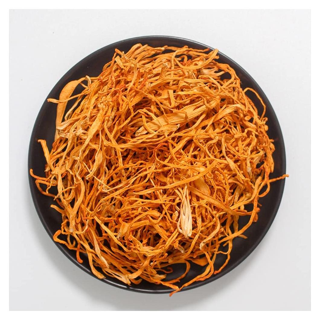 Flor de Cordyceps Secas 250g - Hongo Militaris Natural