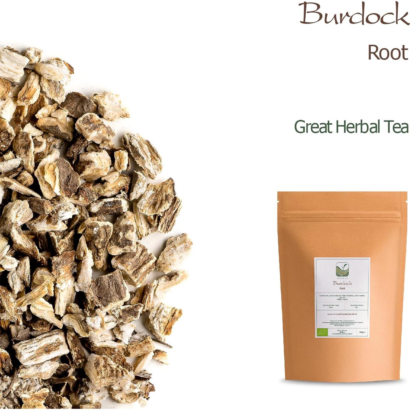 Té de raíz de bardana orgánico Valle del Té 100g