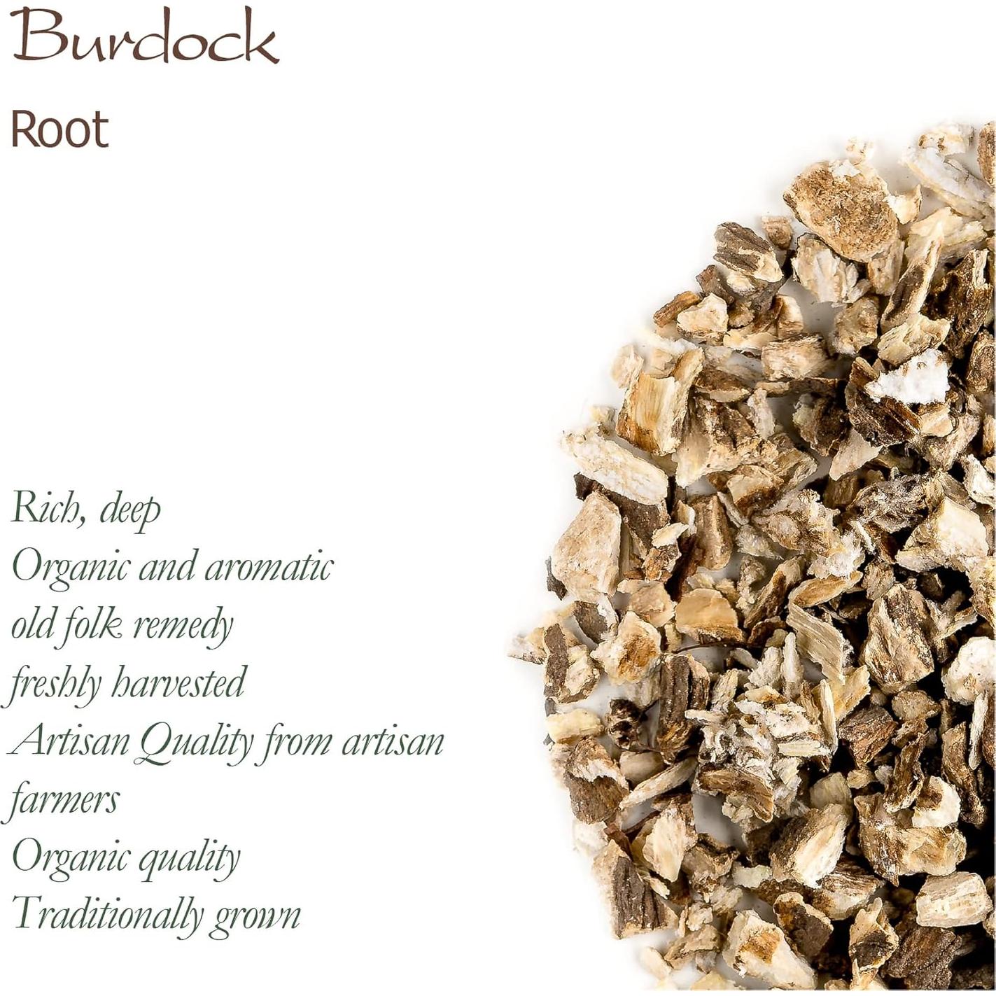 Té de raíz de bardana orgánico Valle del Té 100g